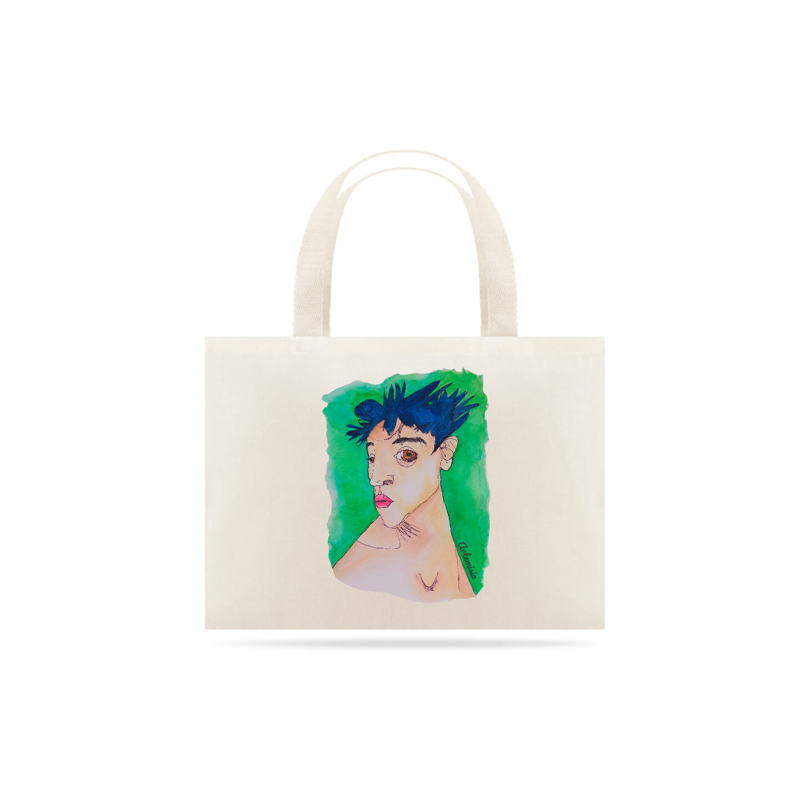 Ecobag Autorretrato de Egon Schiele 1