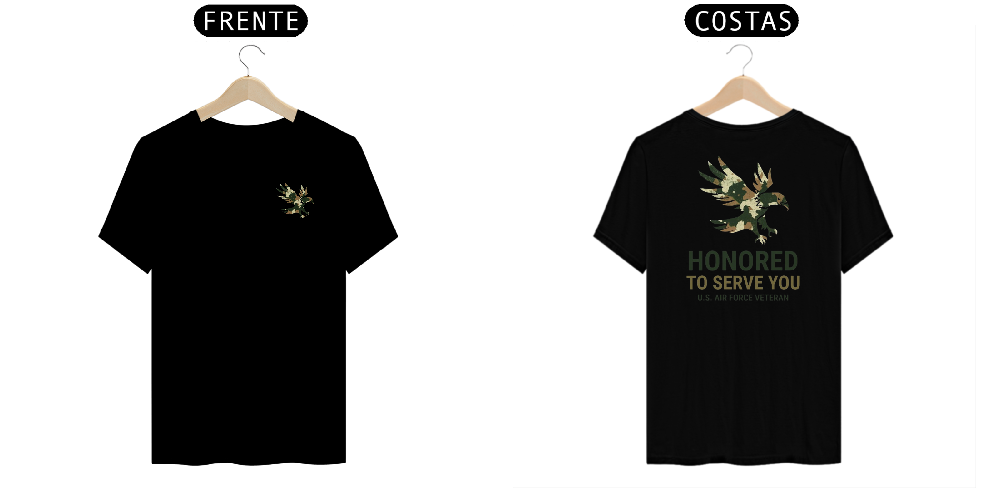 Camisa - Gavião camuflado