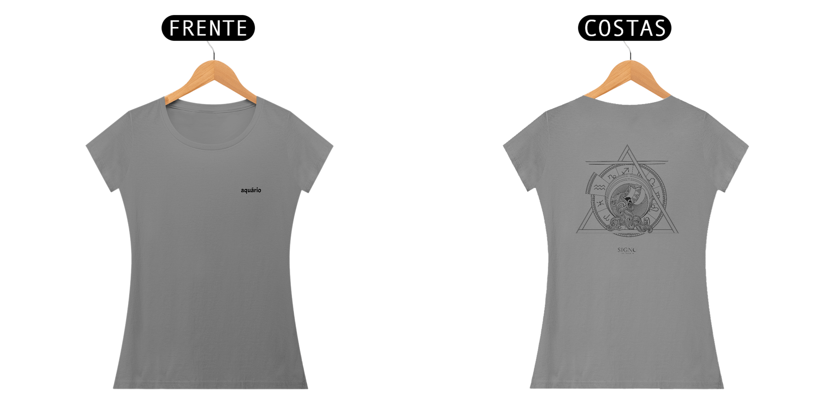 Camiseta Art Aquário