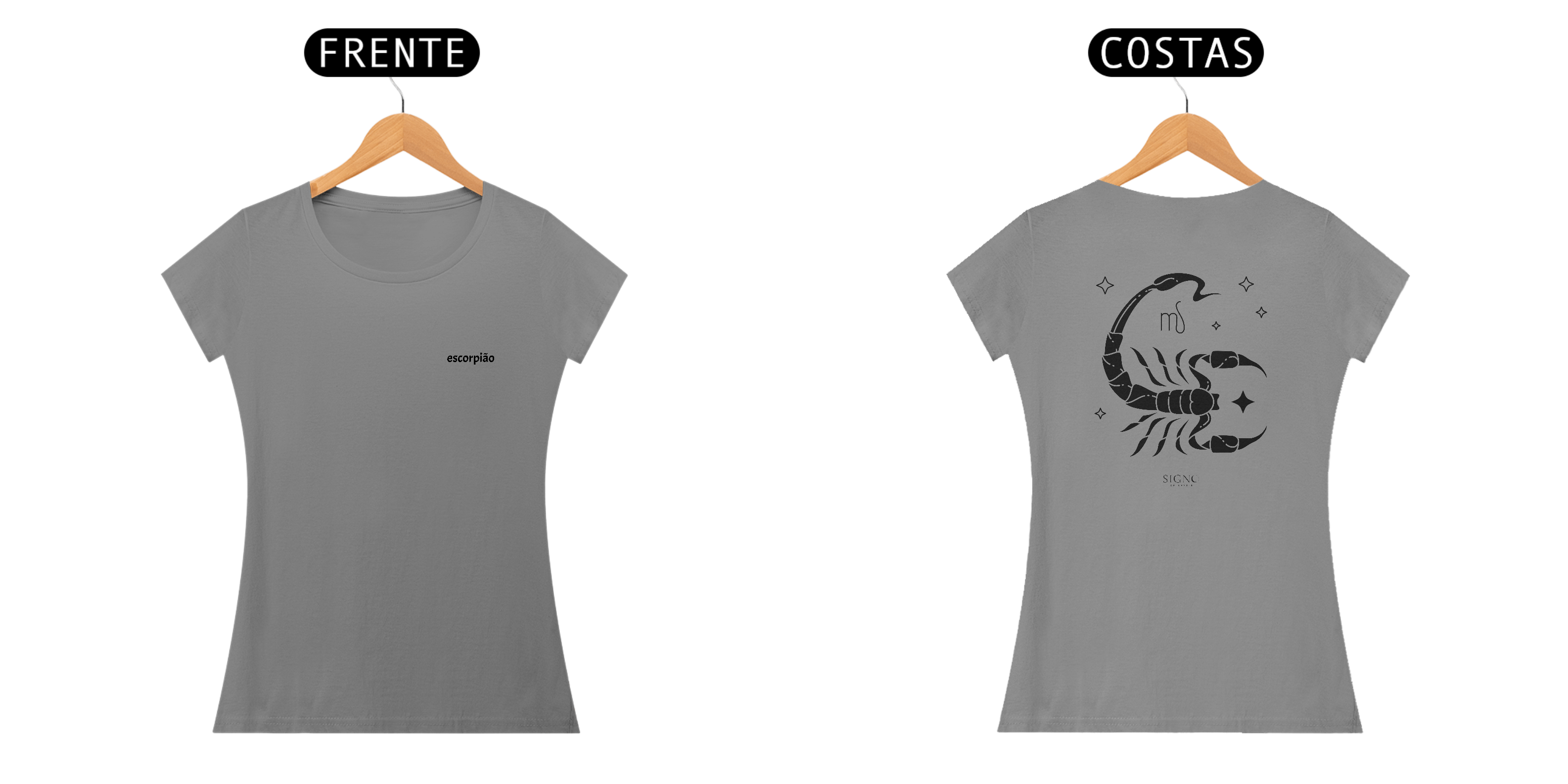 Camiseta Art Escorpião