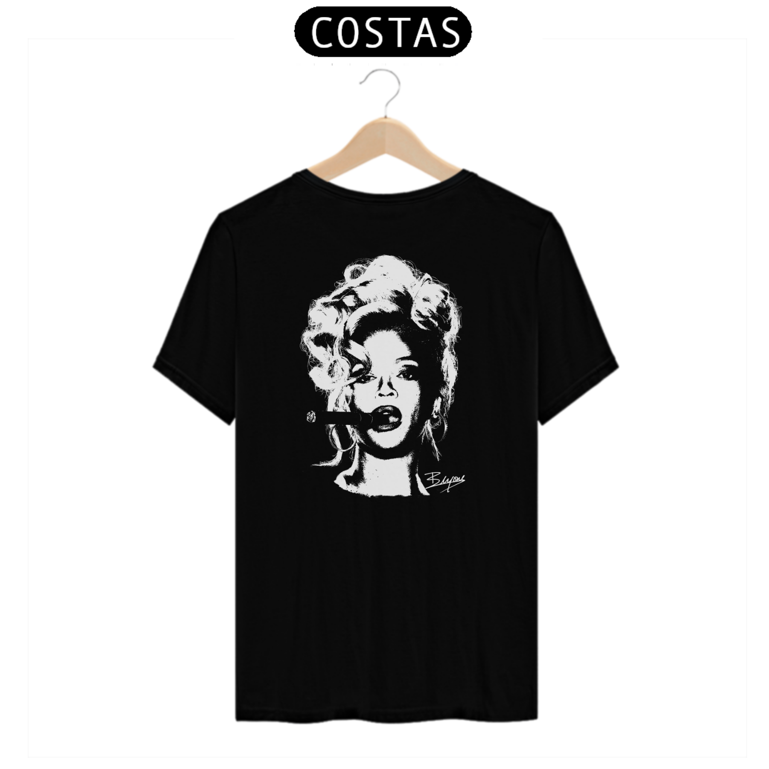 CAMISETA BEYONCÉ - SIGNATURE (ESTAMPA COSTAS)