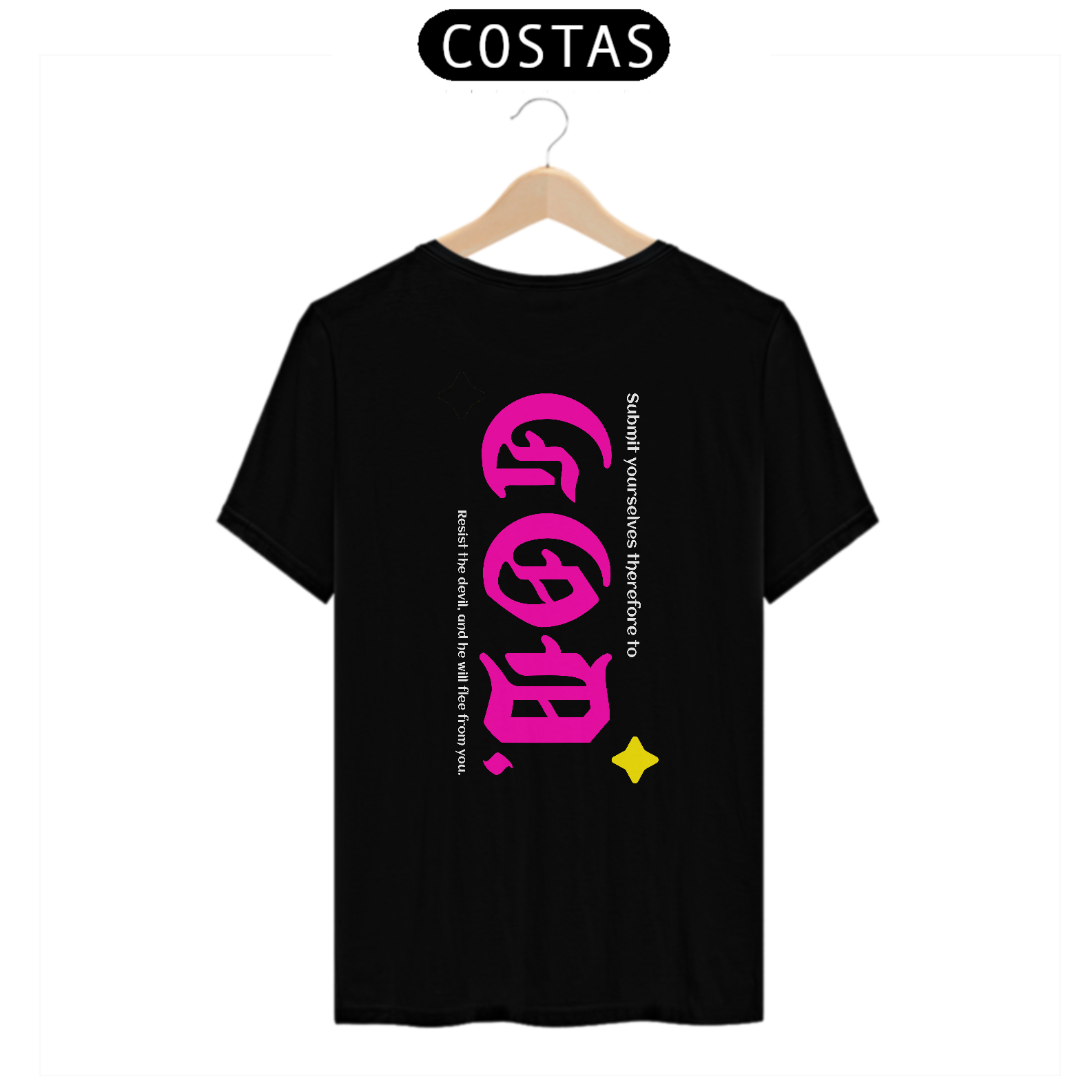 Sujeitem-se, portanto, a DEUS. Resistam ao diabo, e ele fugirá de vocês.