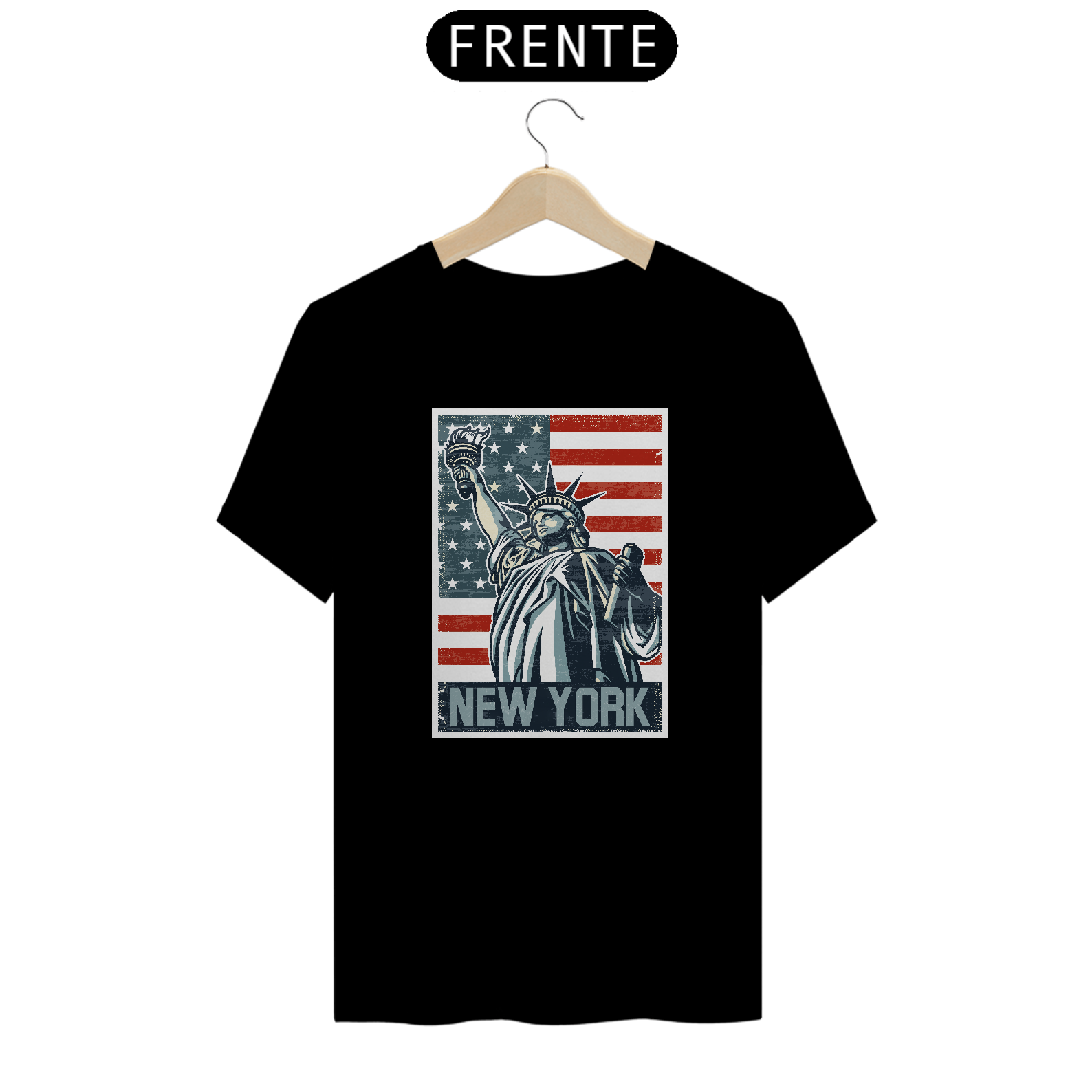 Estatua Liberdade Camiseta  New York Estados Unidos