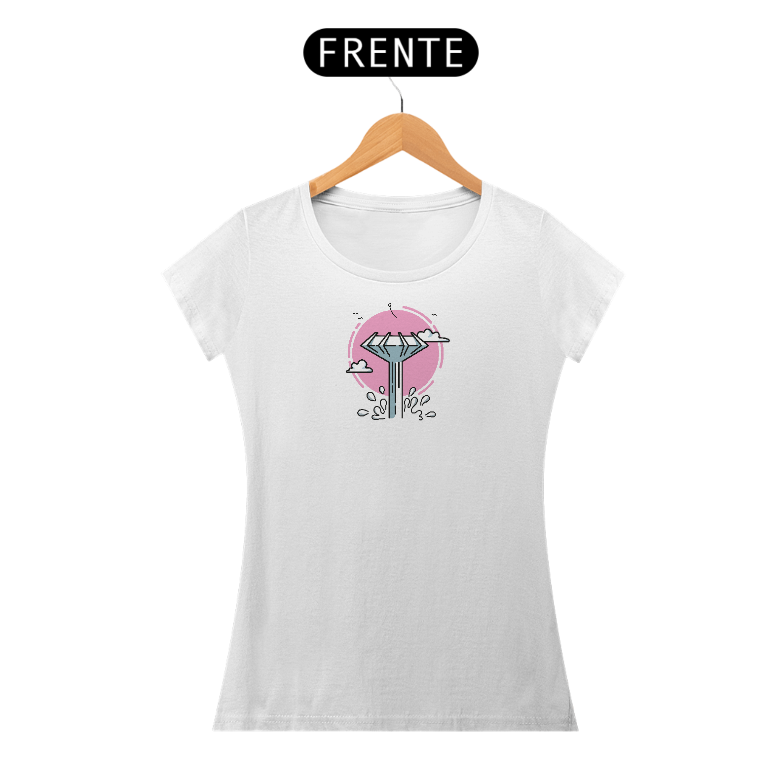 Camiseta Ceilândia Rosa - Babylong
