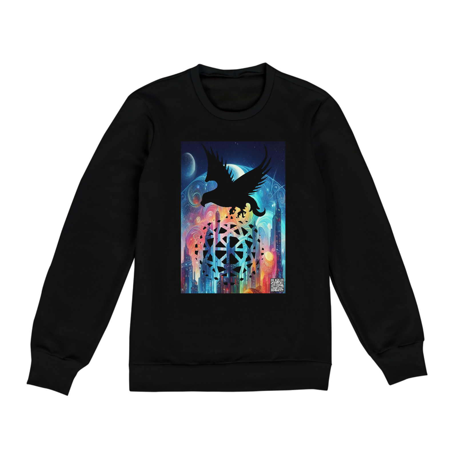 MOLETOM COLOR AGUIA CIDADE