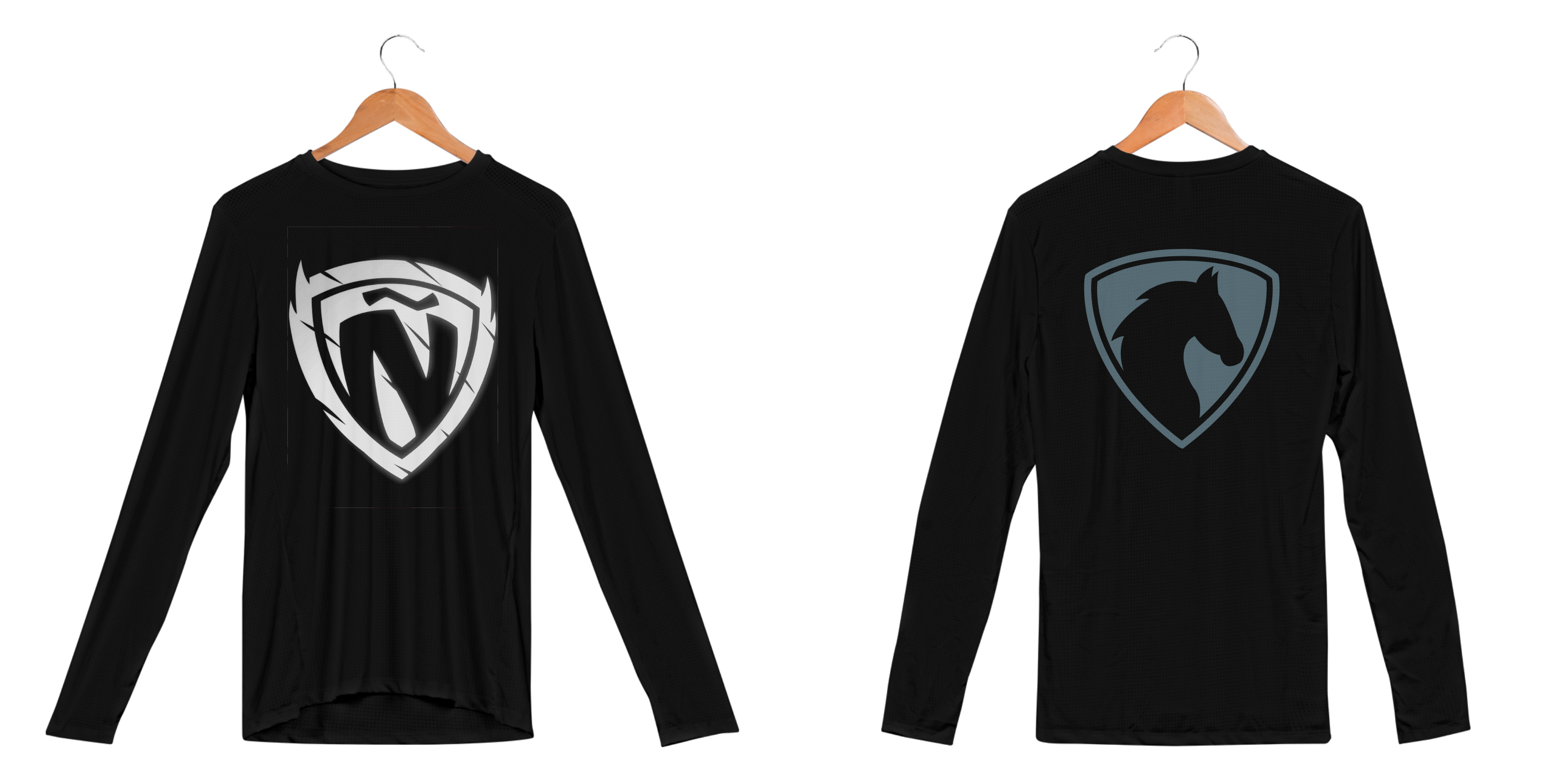 camisa Xtop preta manga longa