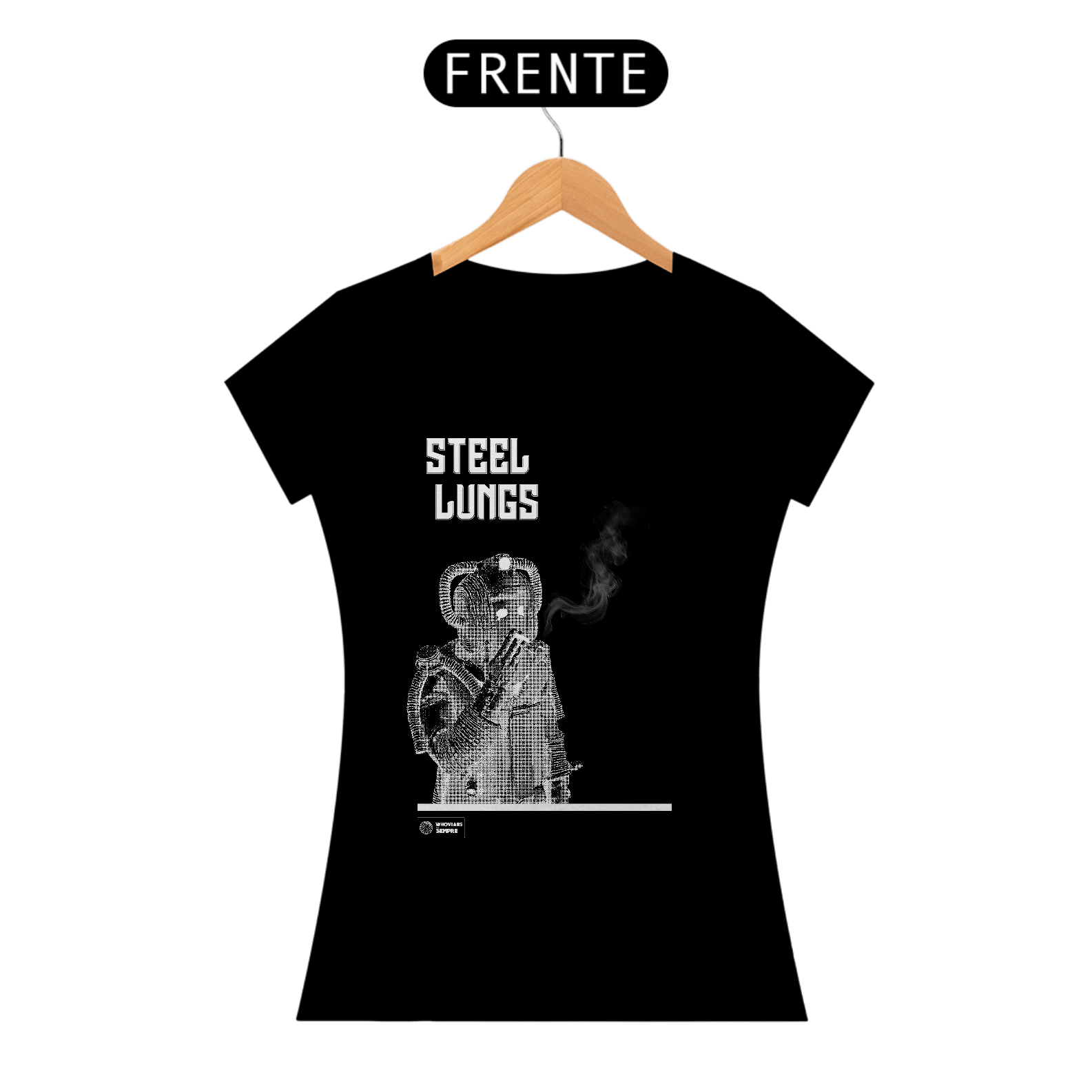 Camiseta Baby Long - Steel Lungs