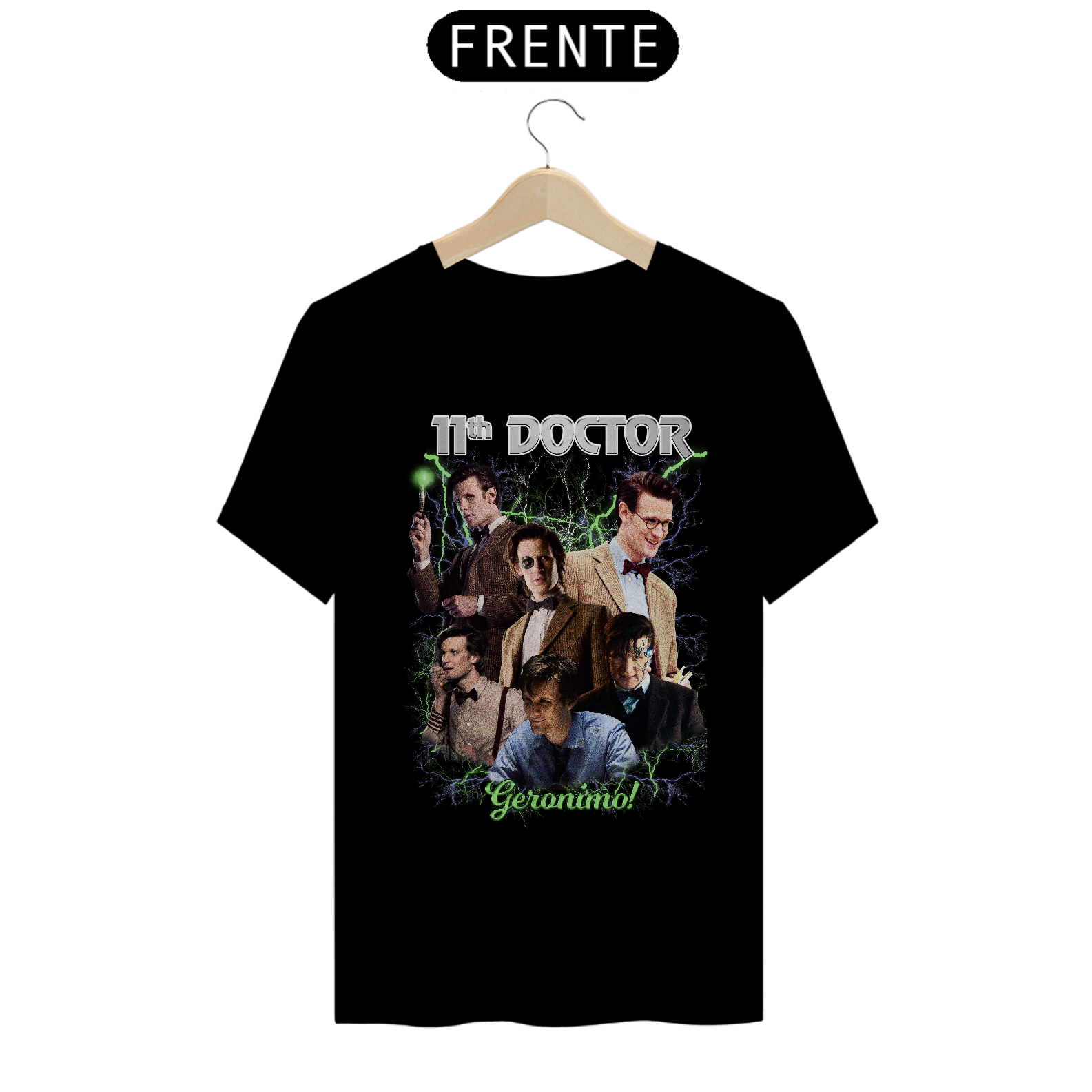 Camiseta 11th Doutor - Geronimo!