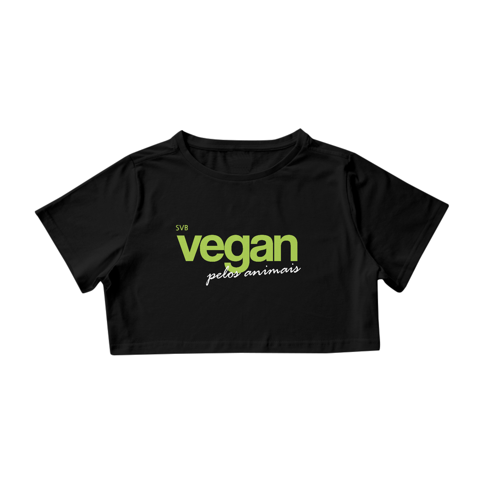 Cropped Vegan pelos Animais