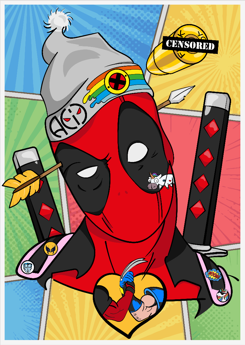 Poster Deadpool - uAcid