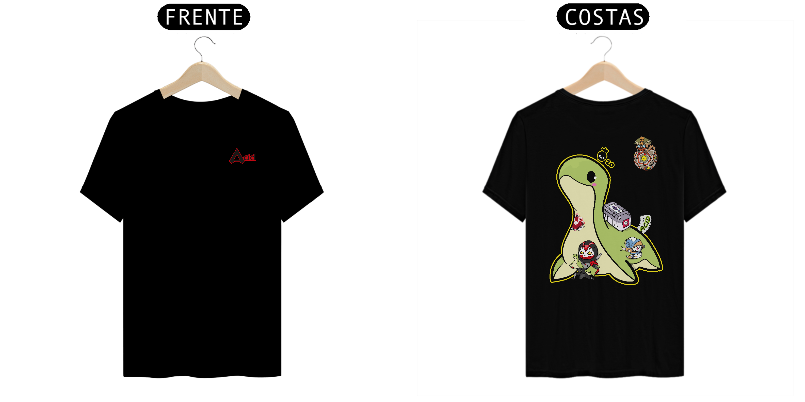 Nessie Apex - Frente e Costas