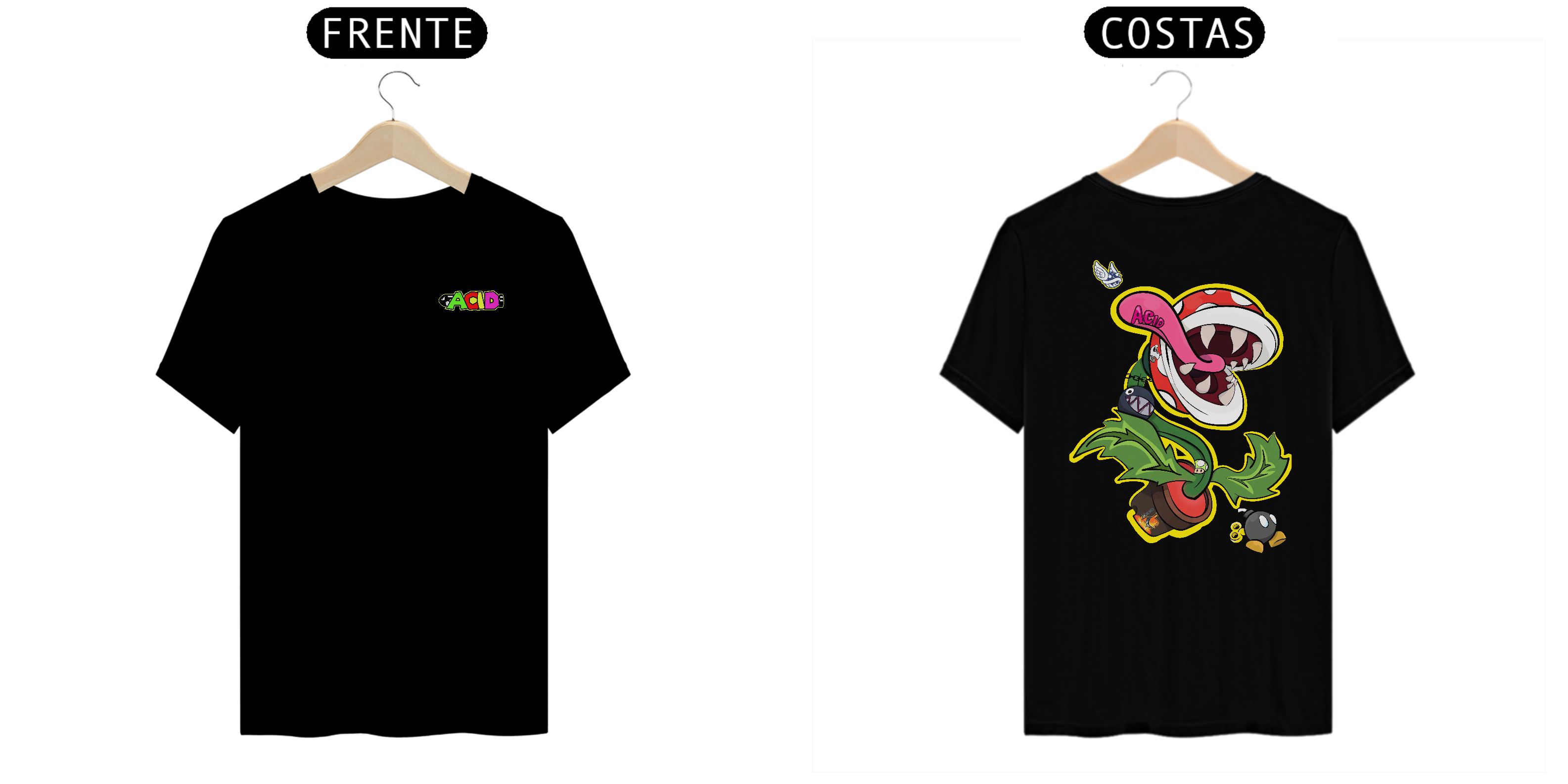 Mario - Frente e Costas