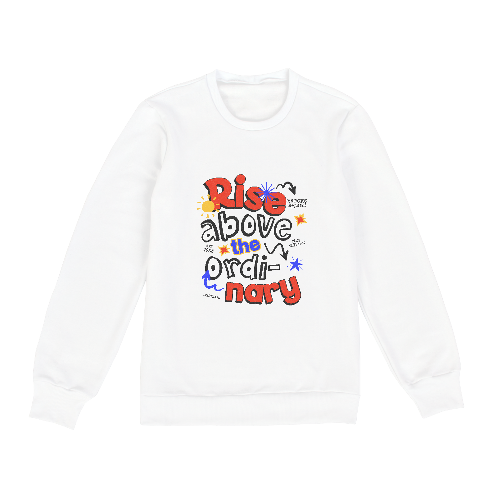 Moletom Fechado - Brooke Rise Above The Ordinary