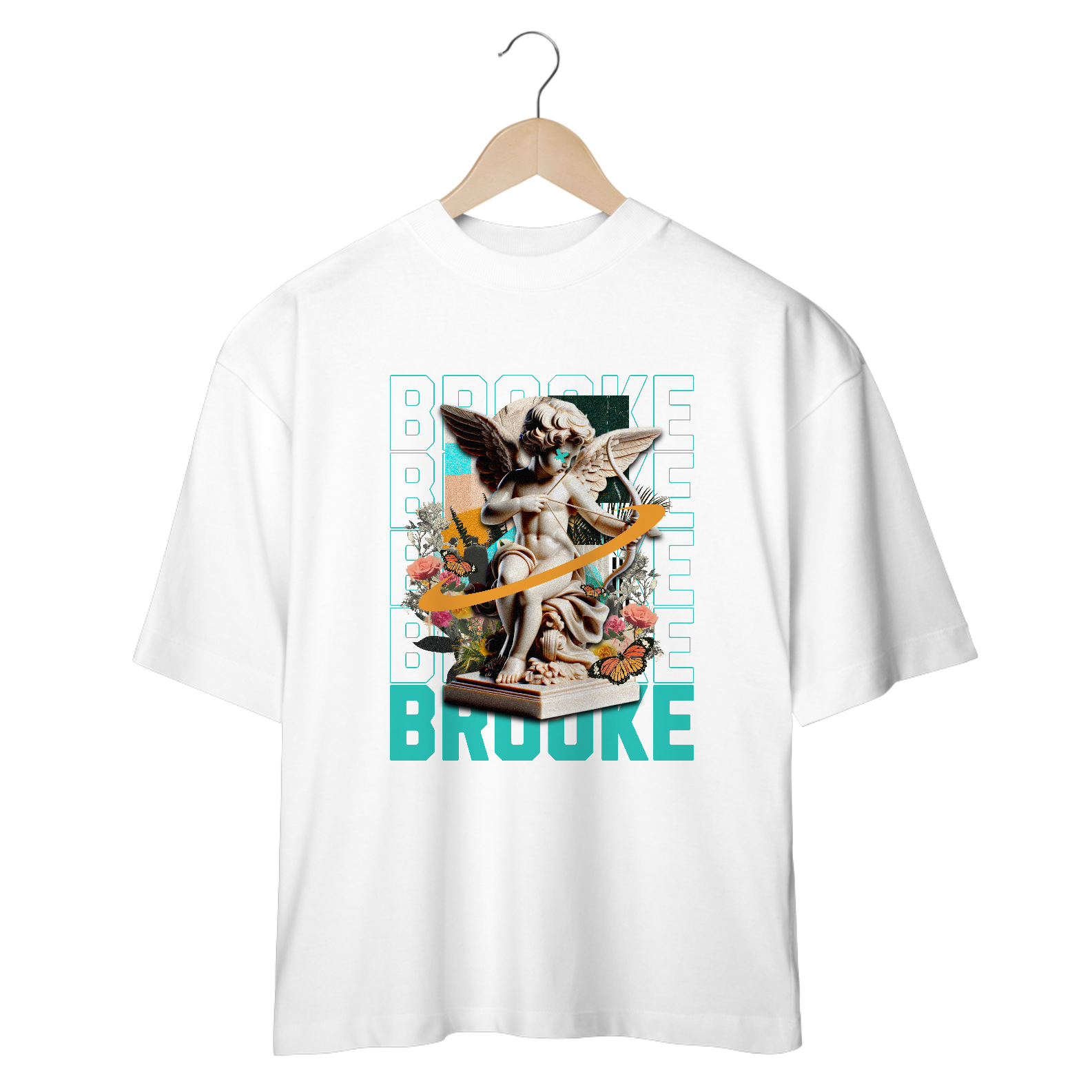 Camiseta Oversized Prime Brooke Sculptural Collection