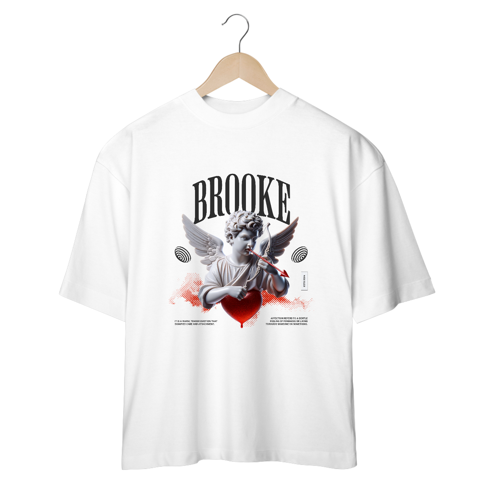 Camiseta Brooke Oversized Cupid Affection