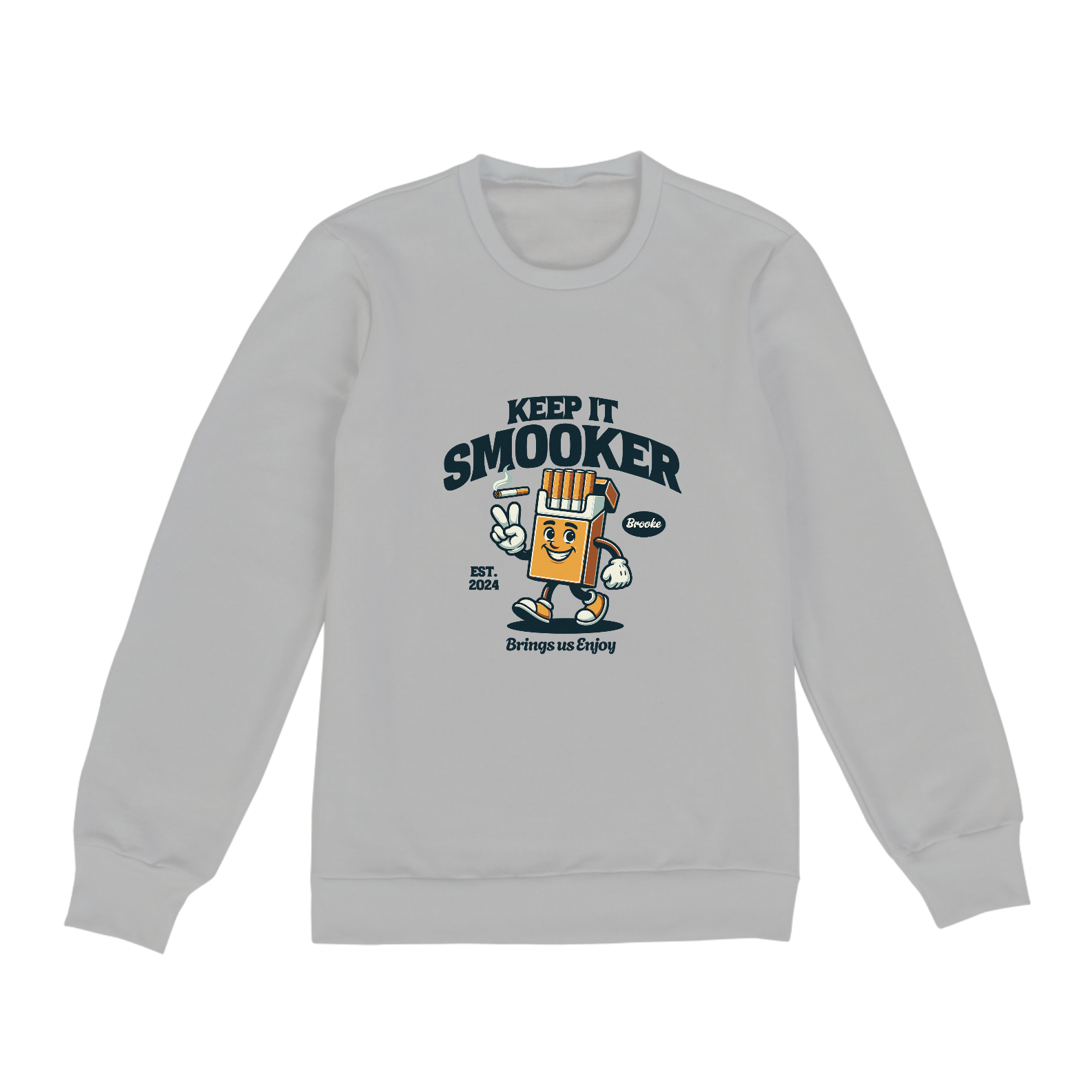 Moletom Fechado - Brooke Old Times Collection