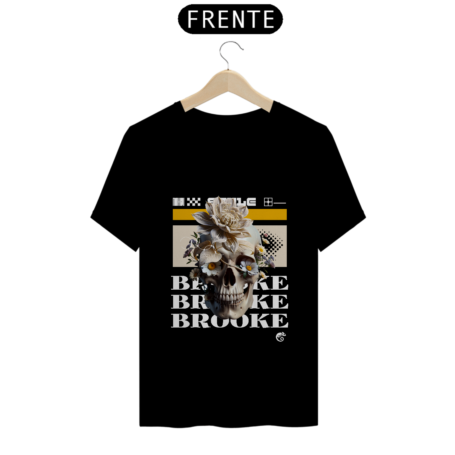 Camiseta Prime Brooke Skull Collection