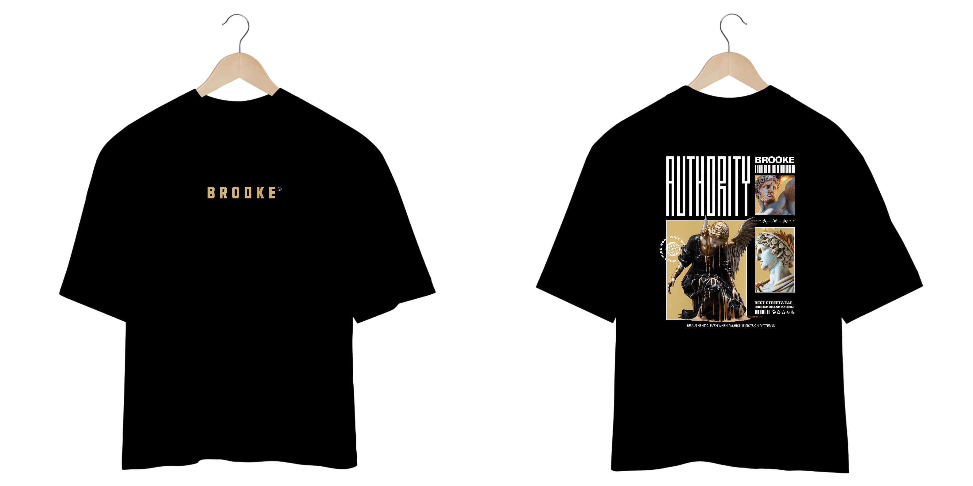 Camiseta Oversized Prime Brooke Sculptural Collection