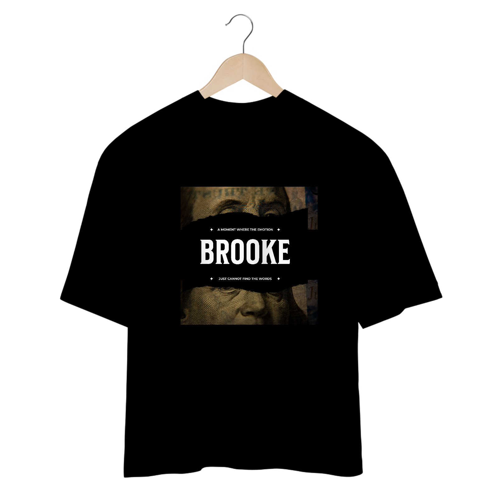  Camiseta Oversized Brooke Dollar