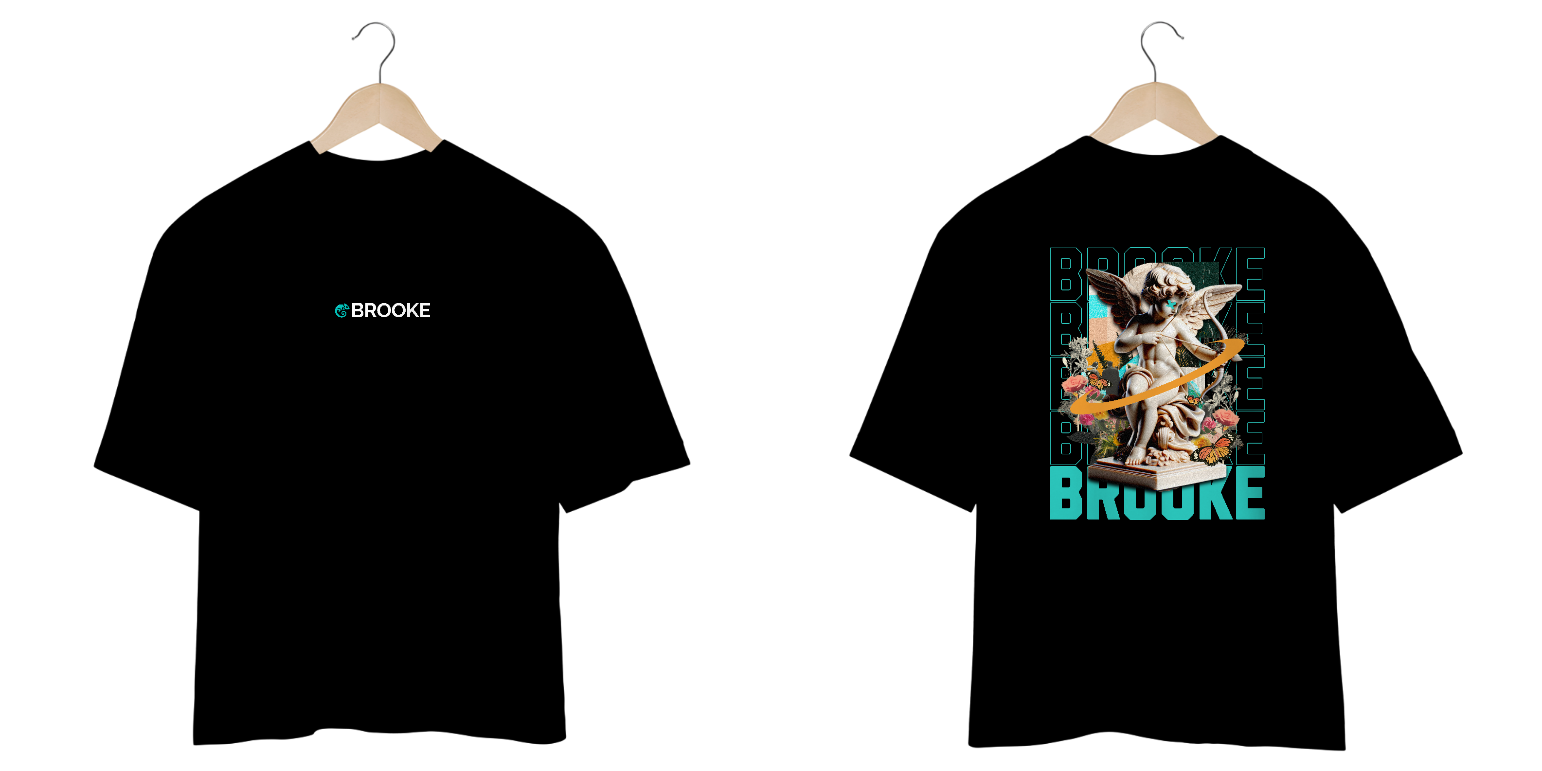 Camiseta Oversized Prime Brooke Sculptural Collection