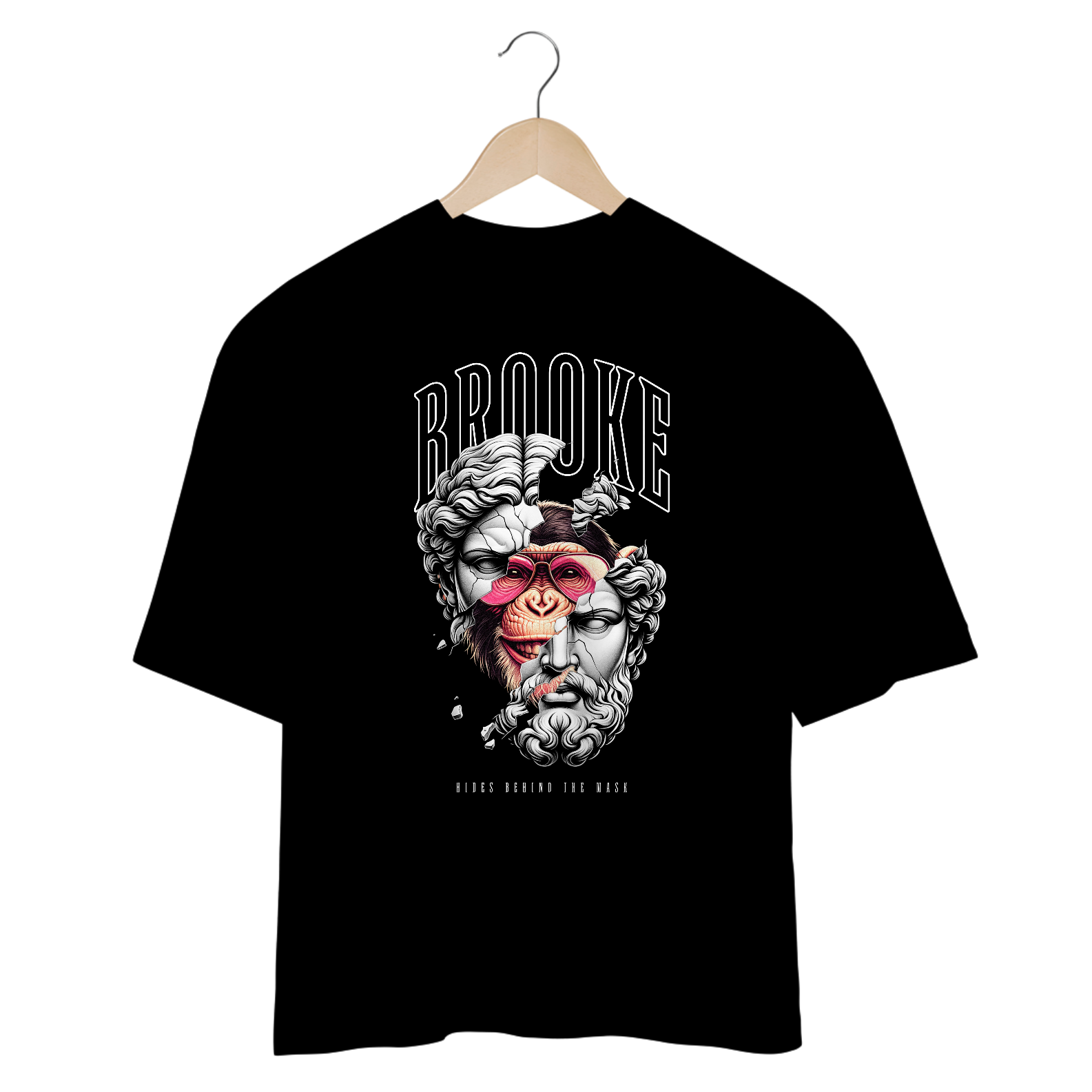 Camiseta Oversized Prime Brooke Sculptural Collection