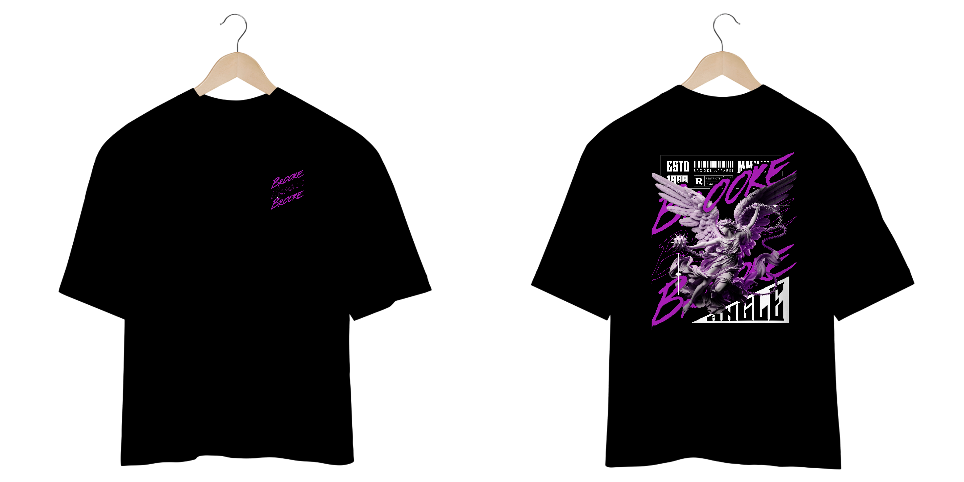 Camiseta Brooke Oversized Rebel Angle Streetwear