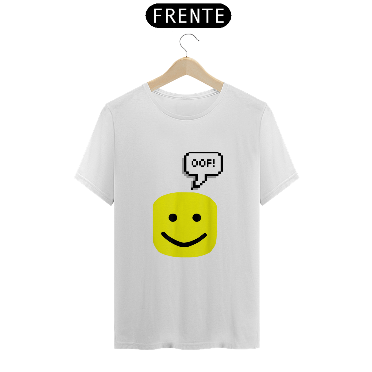 Nome do produto: Camisa Noob Roblox