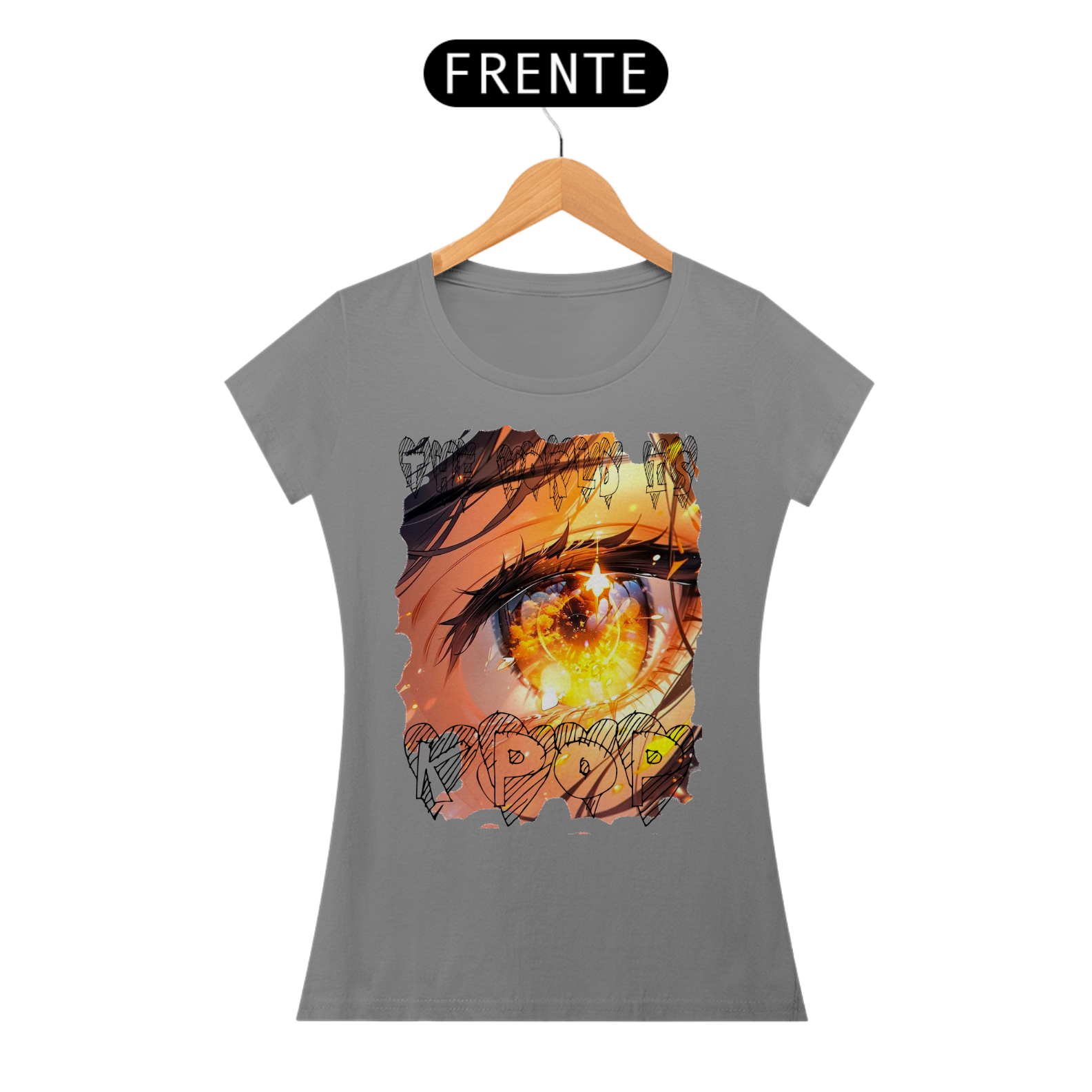 BABY LOOK THE WORLD IS K POP