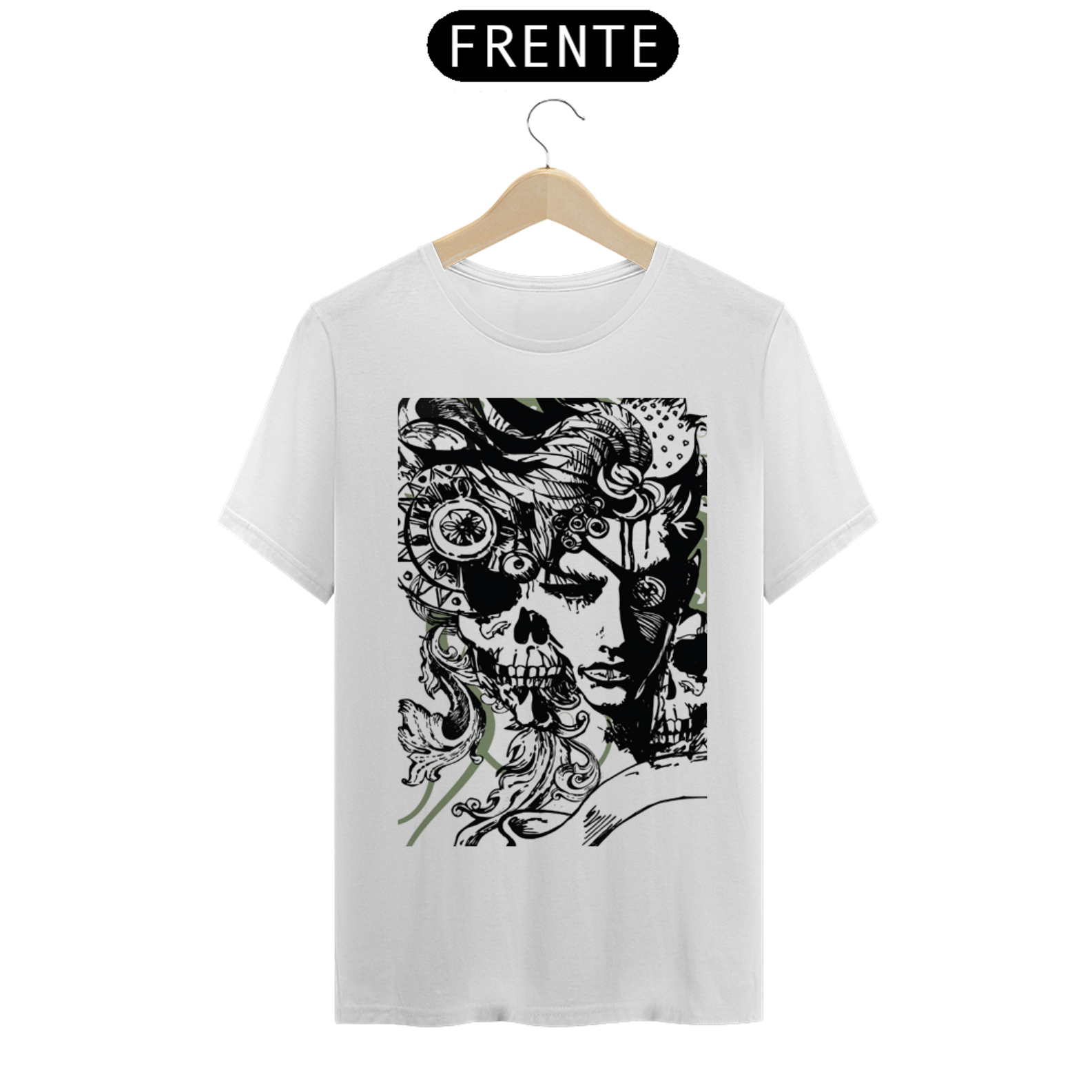 CAMISA MULHER CAVEIRA