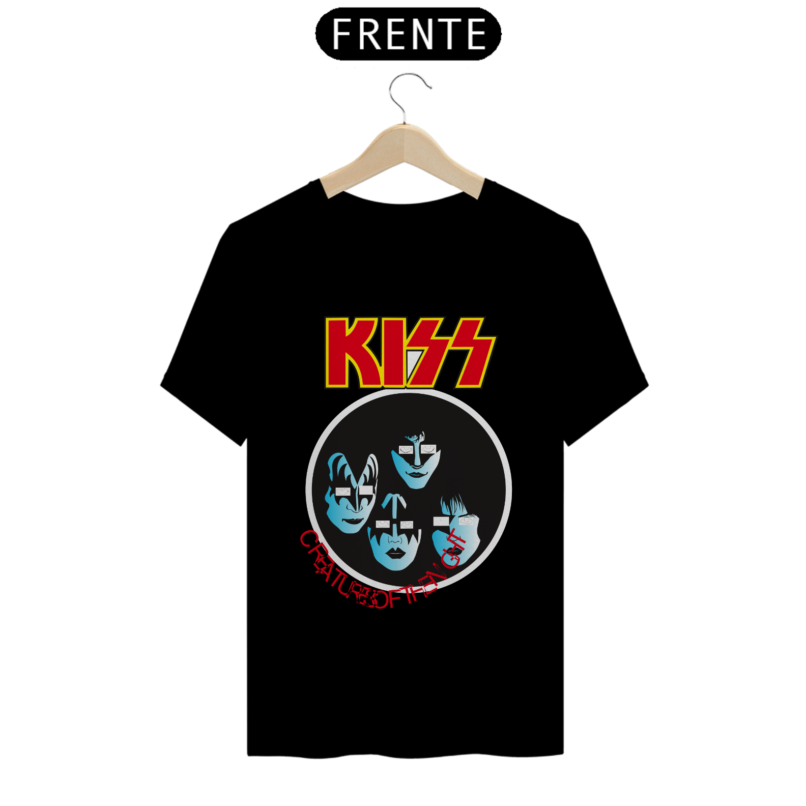 CAMISA: KISS