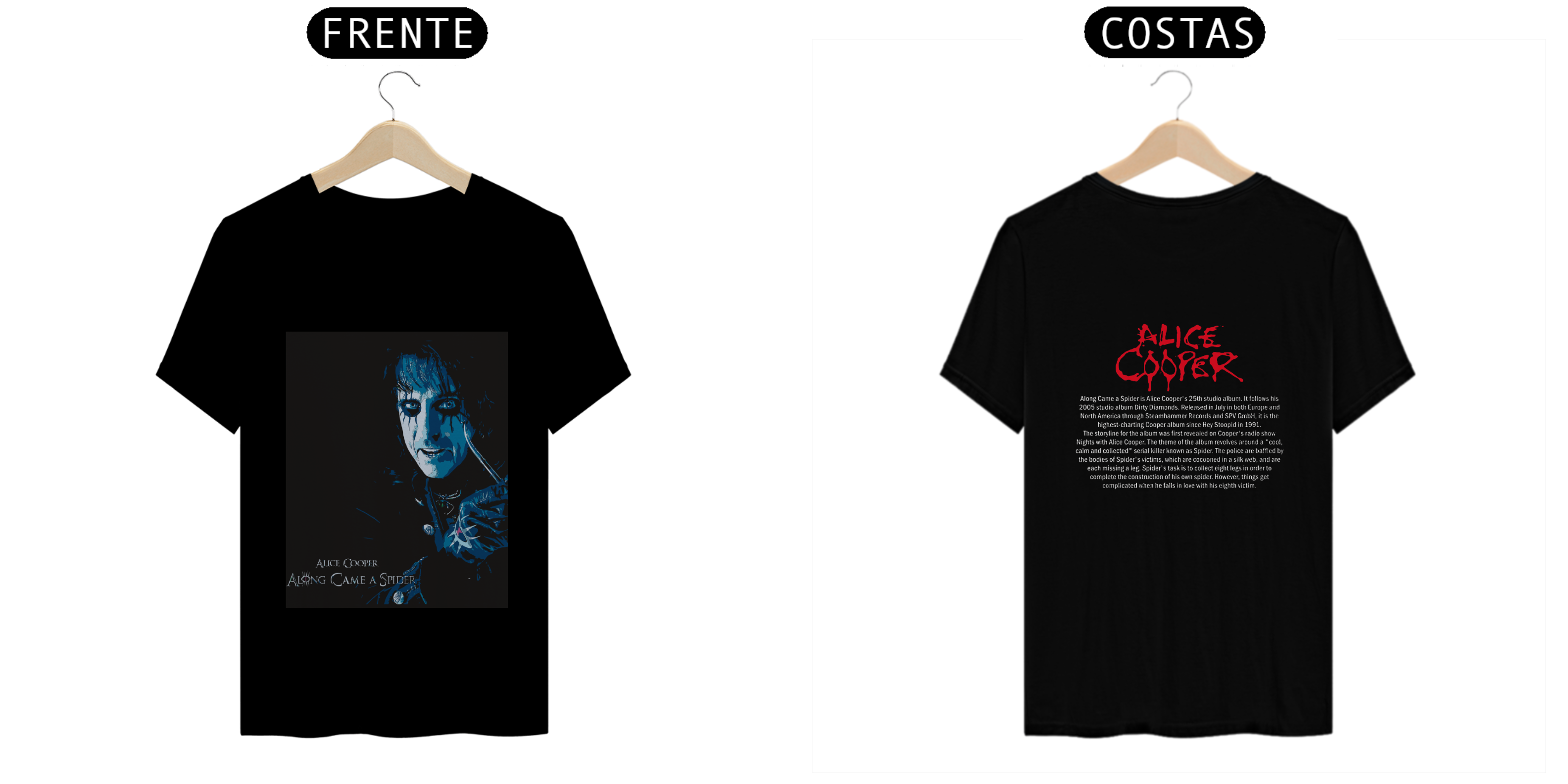 CAMISA: ALICE COOPER