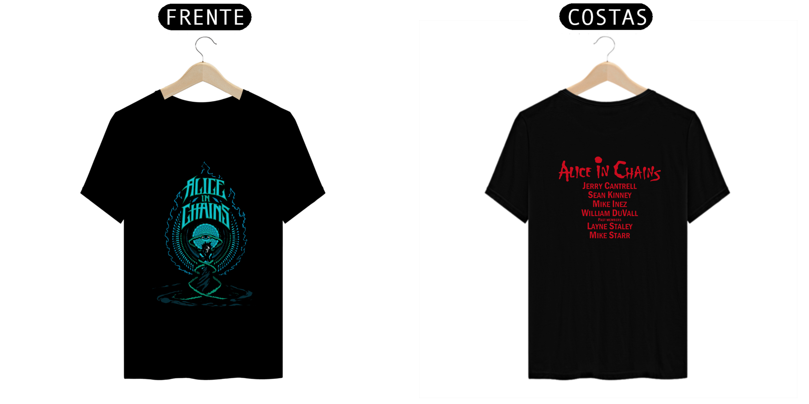 CAMISA: ALICE IN CHAINS