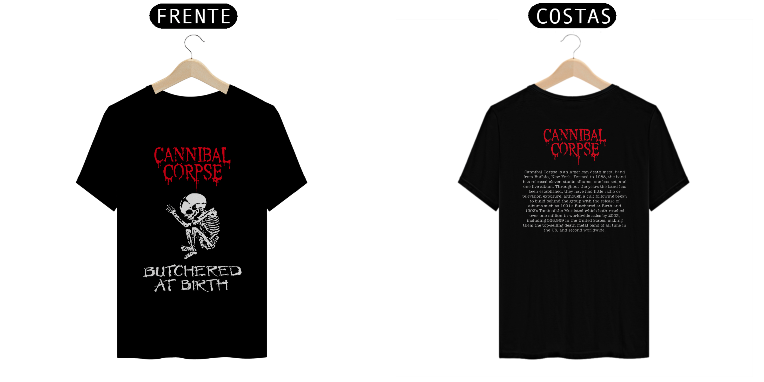CAMISA: CANNIBAL CORPSE