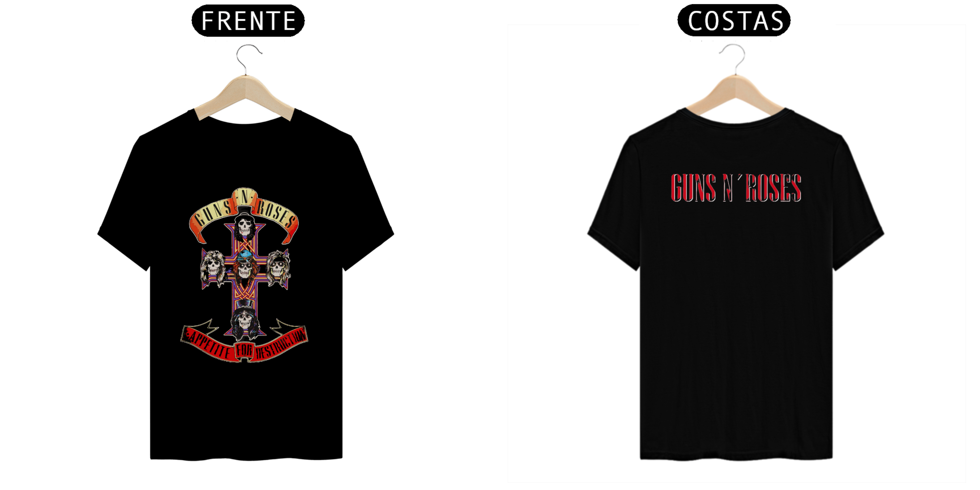CAMISA: GUNS N ROSES