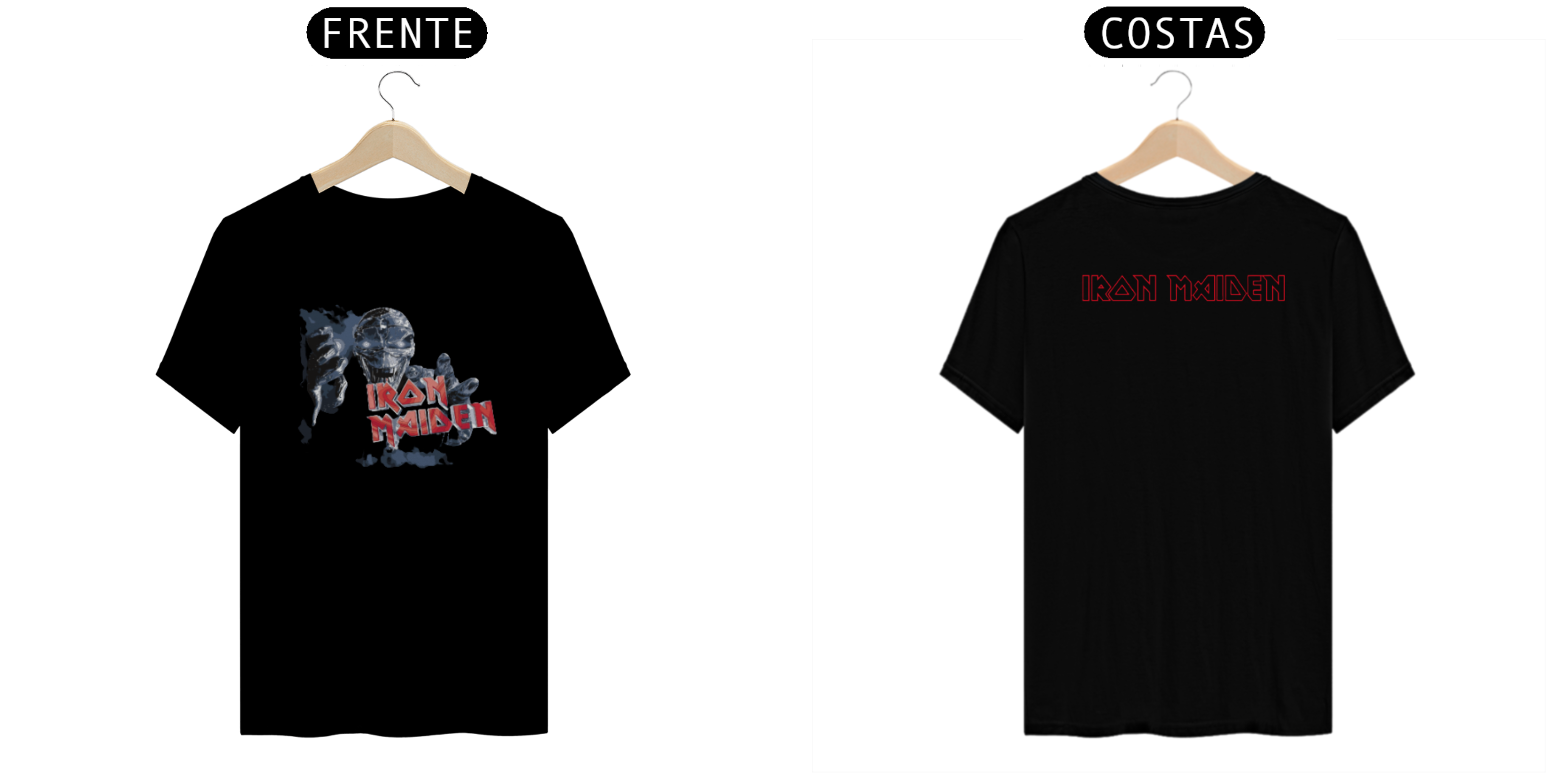CAMISA: IRON MAIDEN