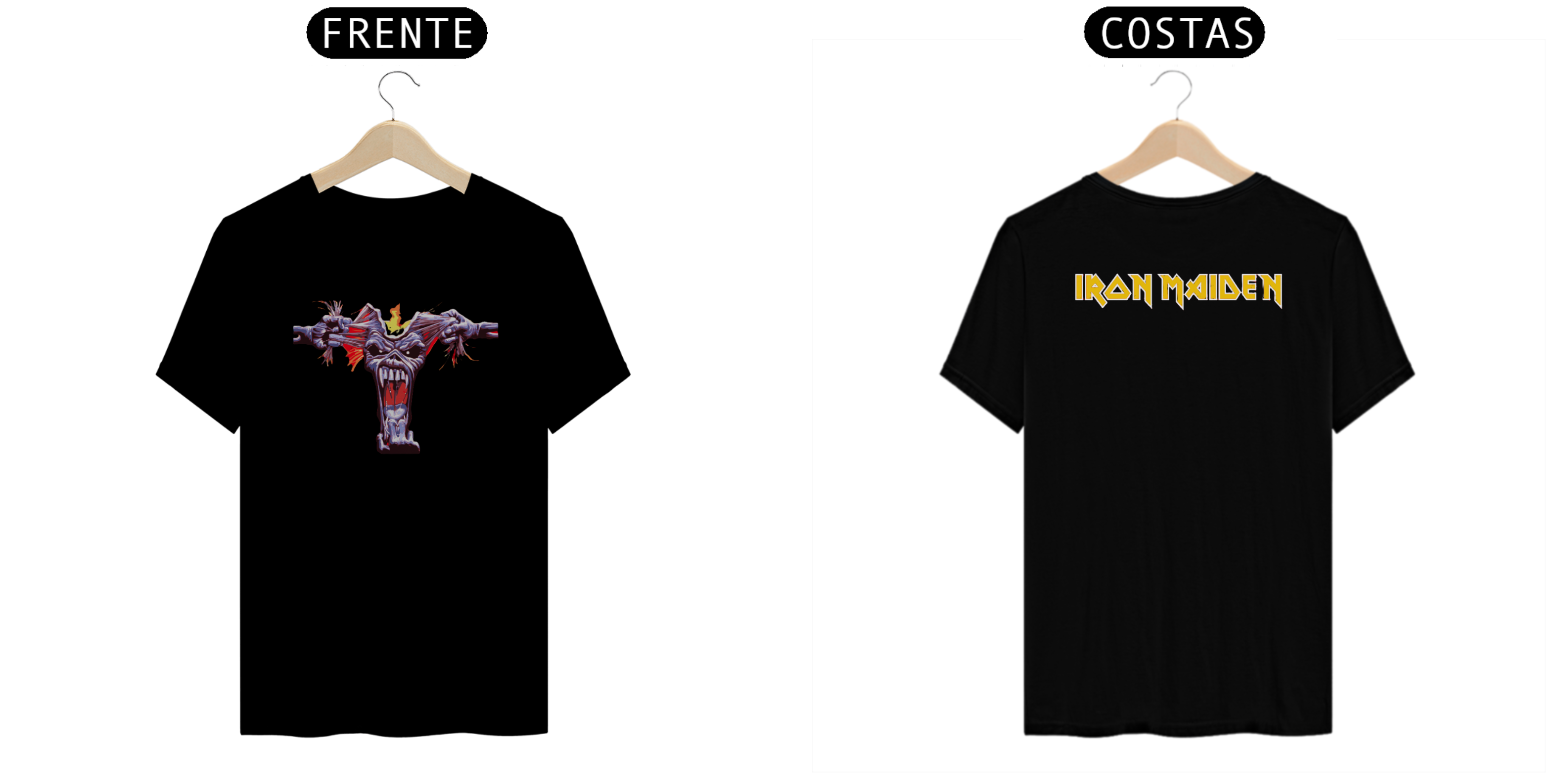 CAMISA: IRON MAIDEN