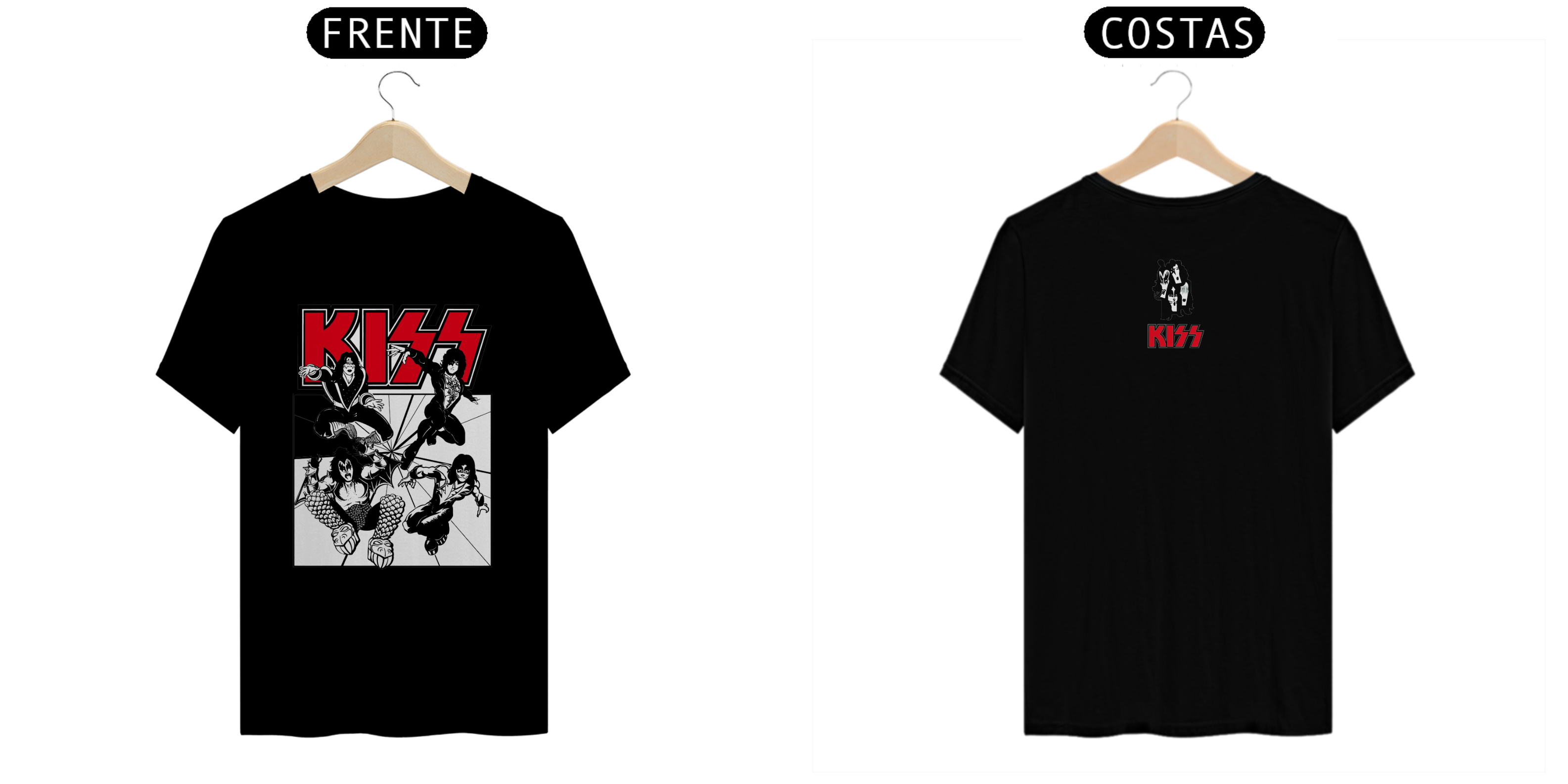 CAMISA: KISS