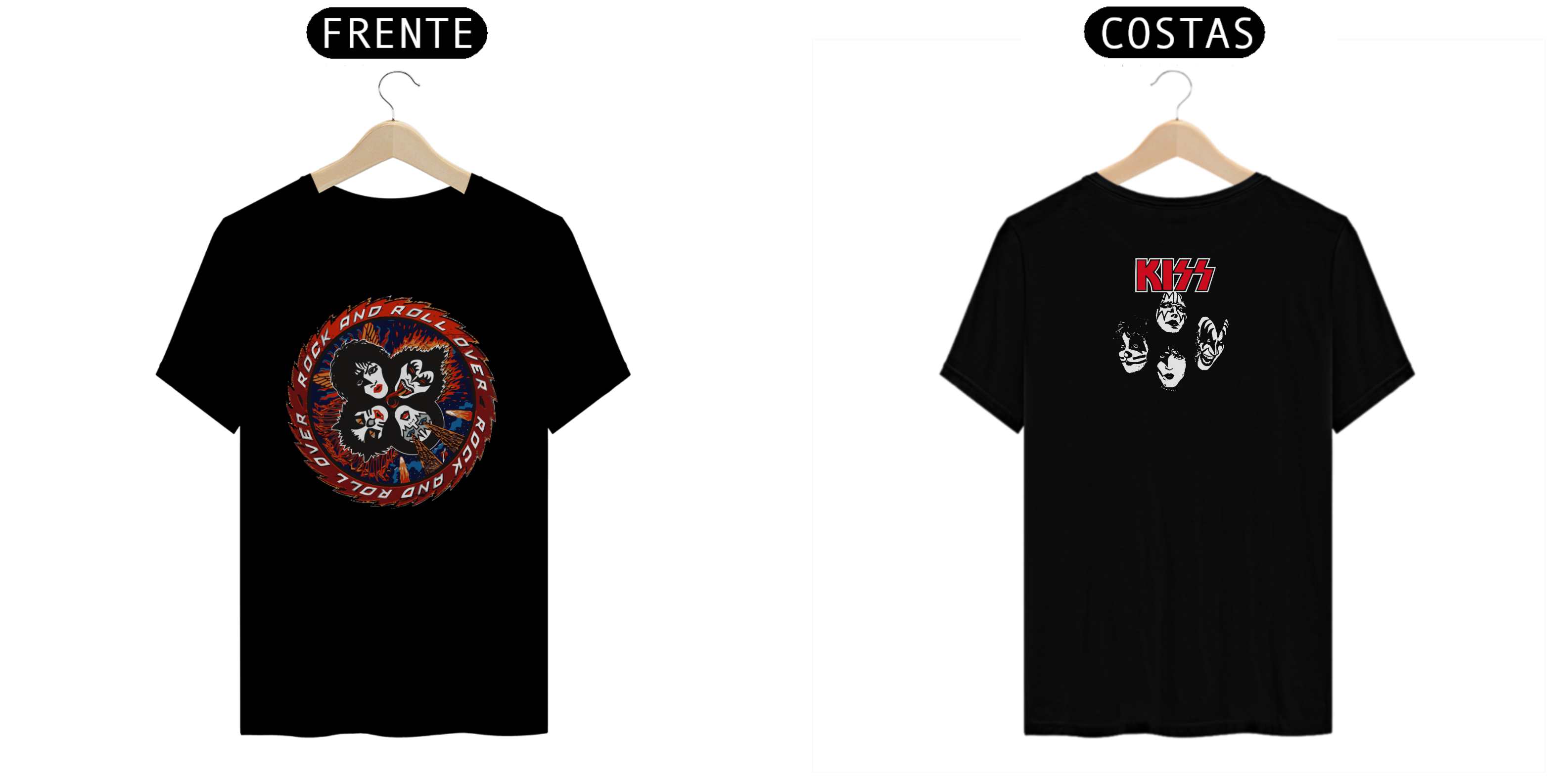 CAMISA: KISS
