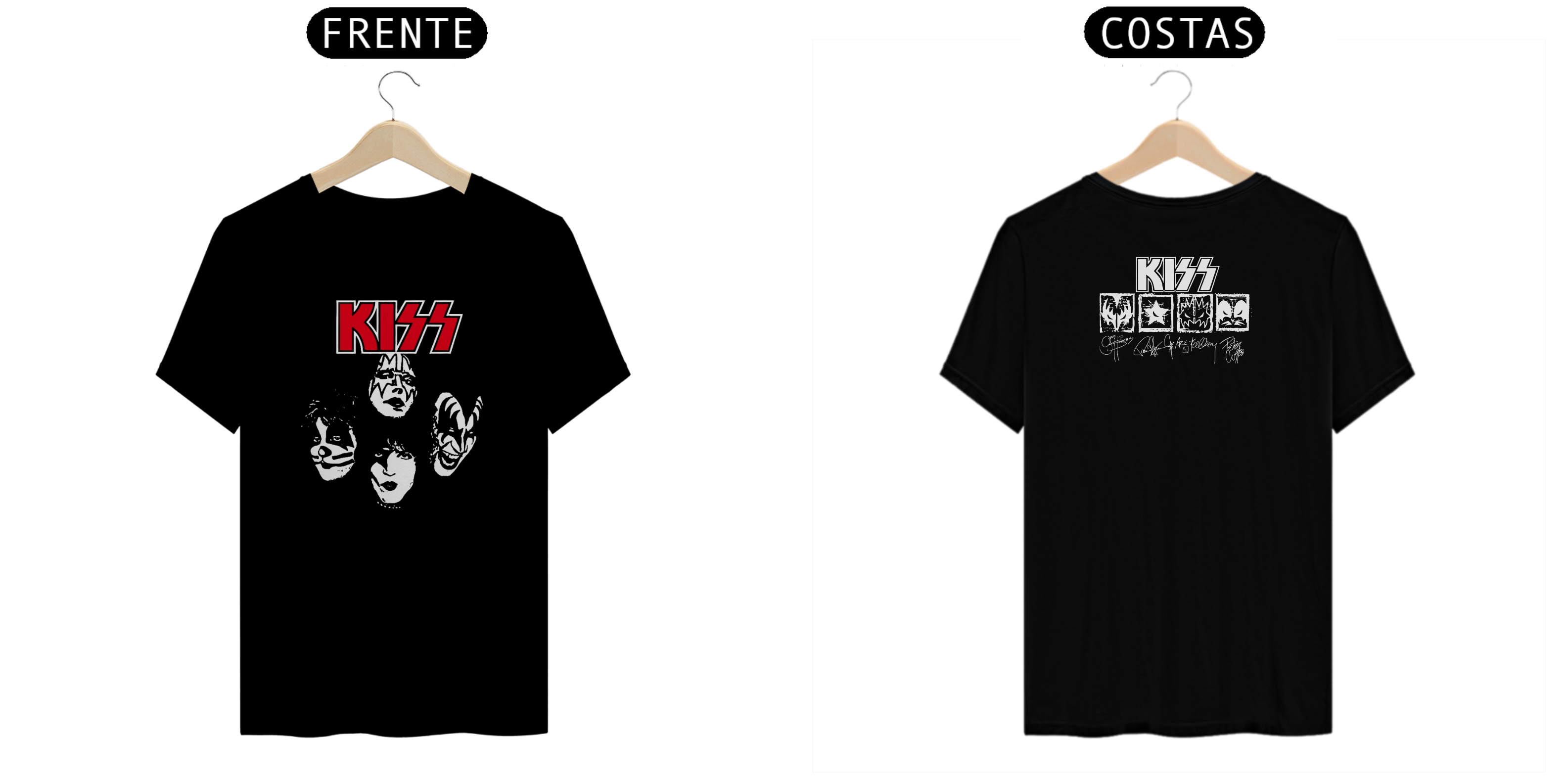 CAMISA: KISS