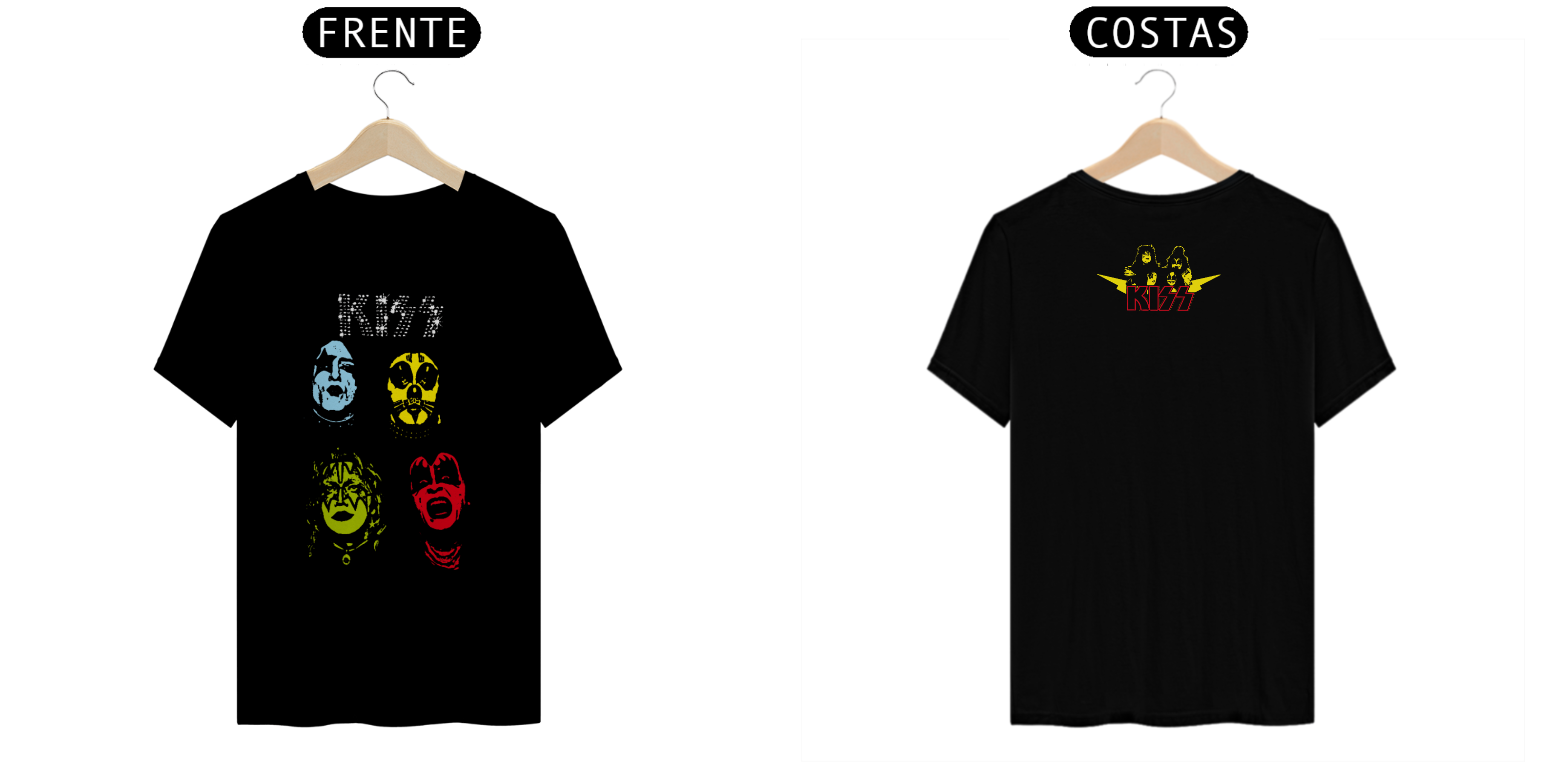 CAMISA: KISS