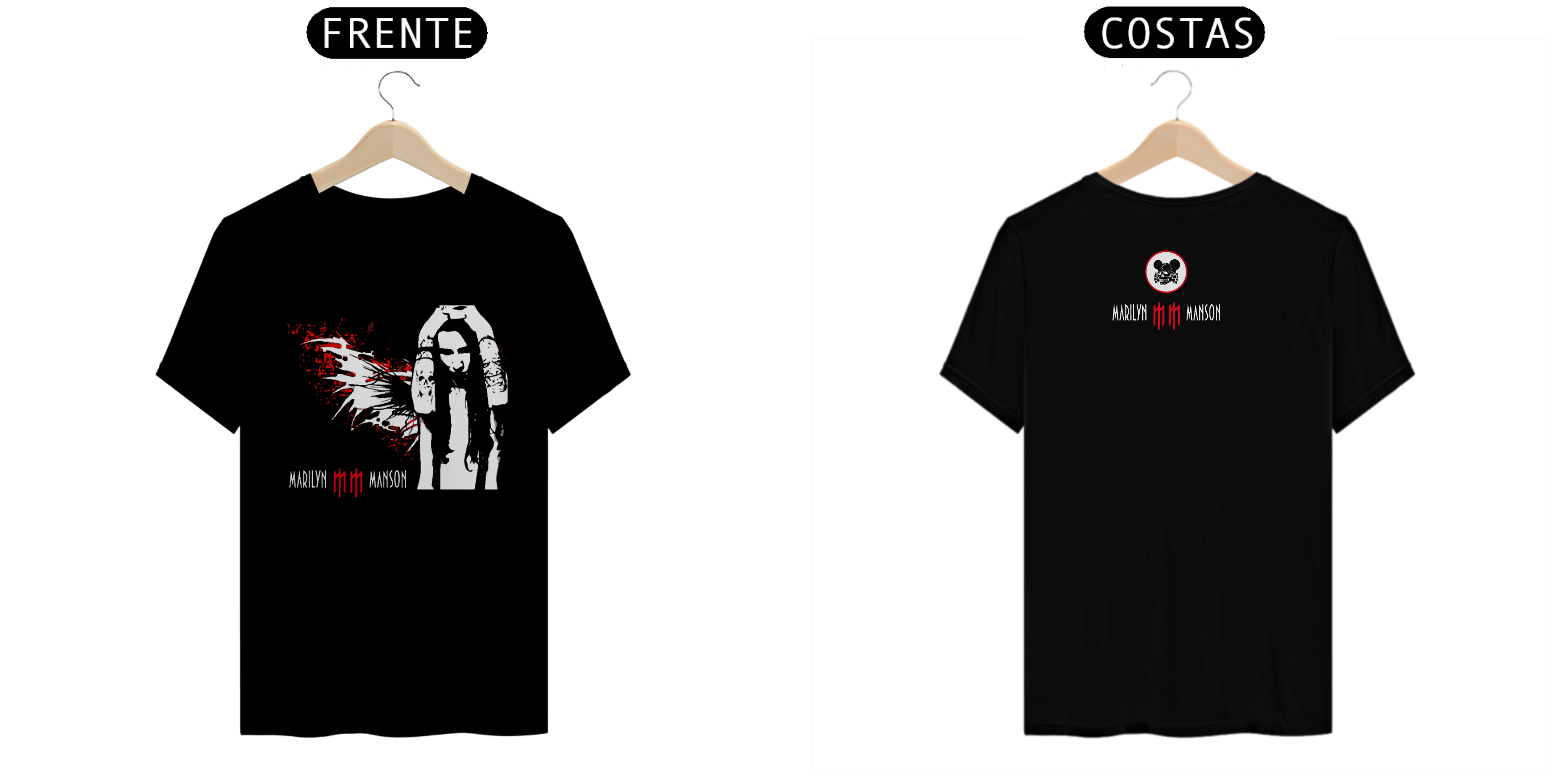 CAMISA: MARILYN MANSON