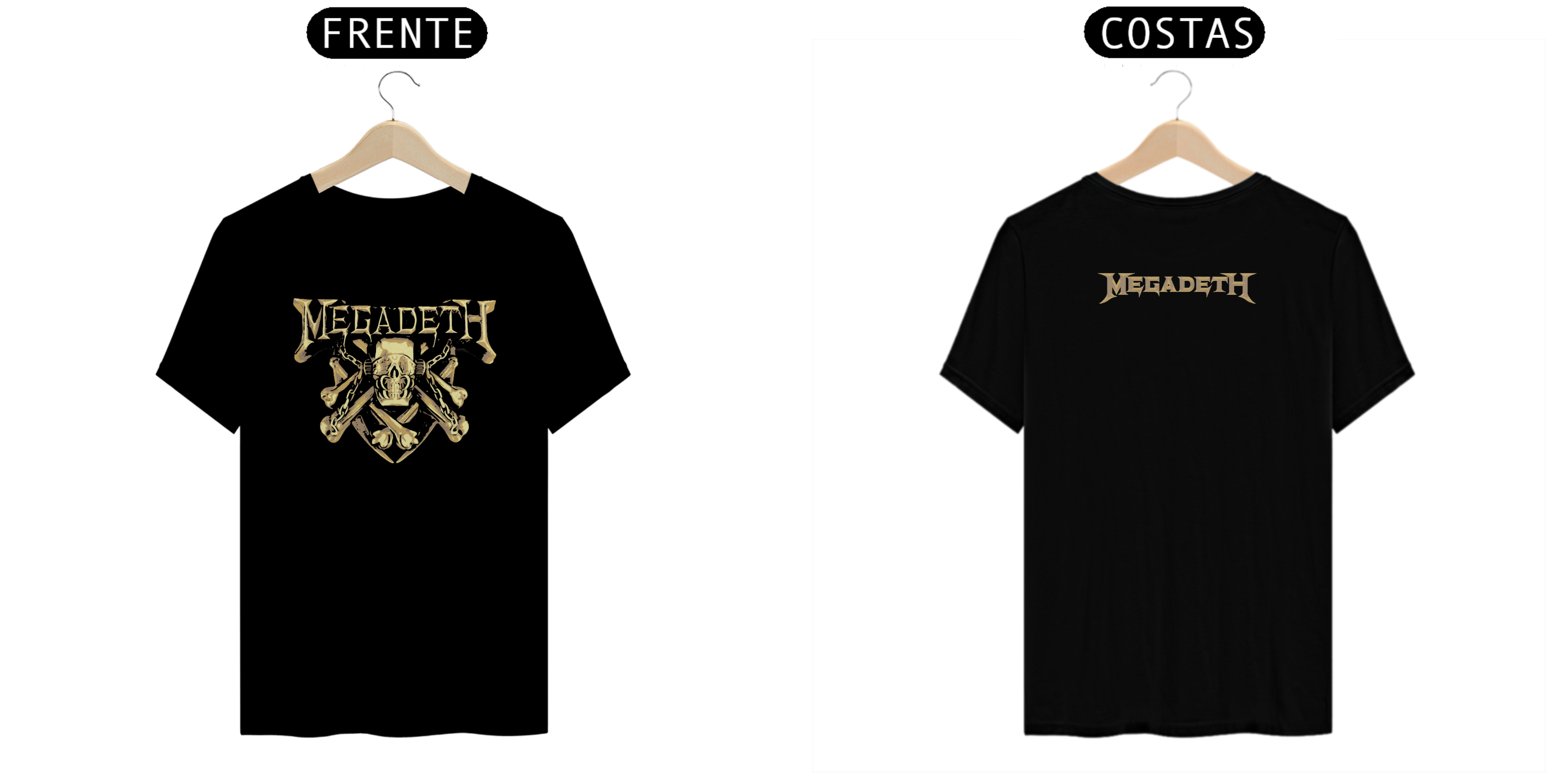 CAMISA: MEGADETH