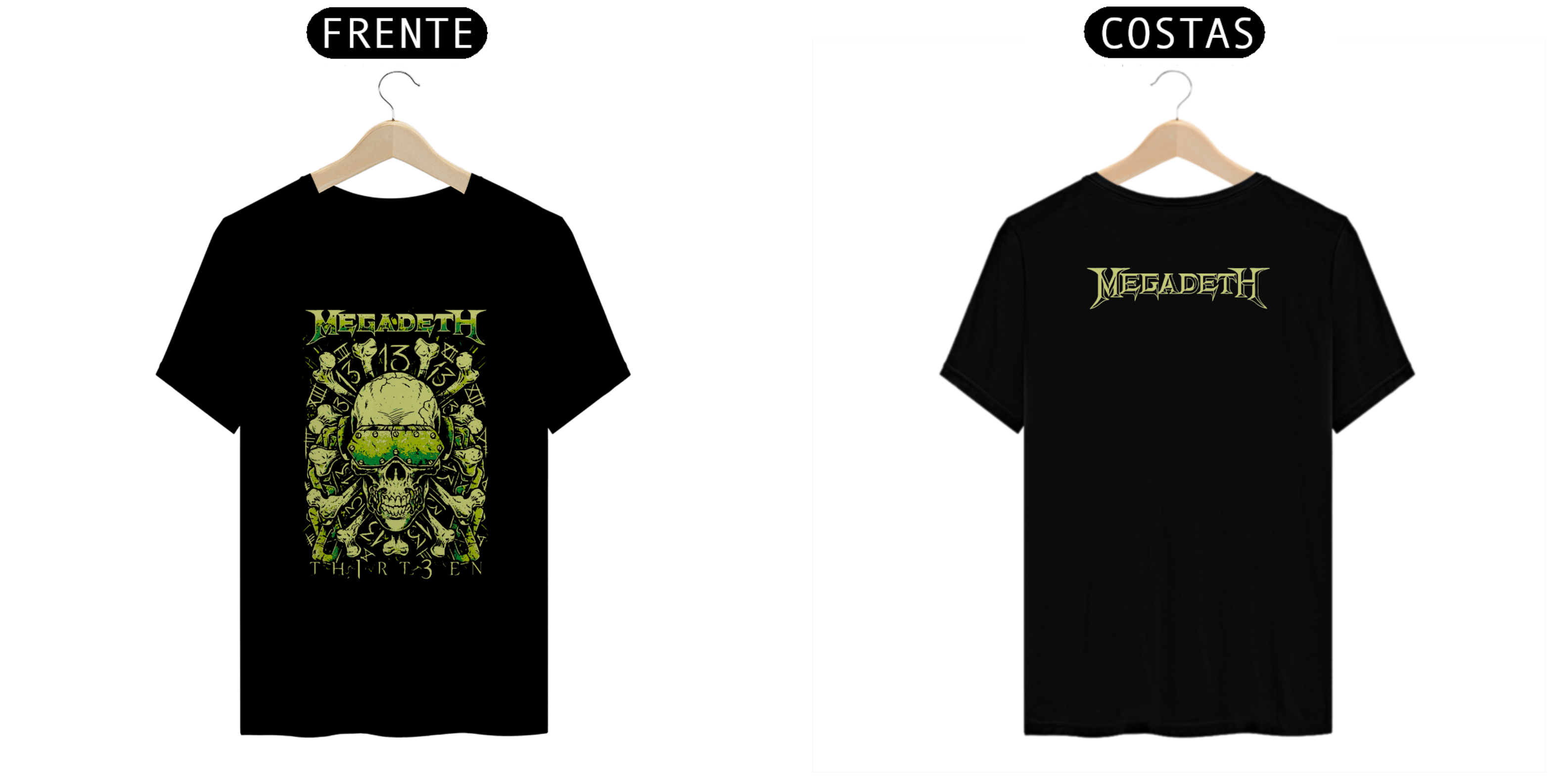 CAMISA: MEGADETH