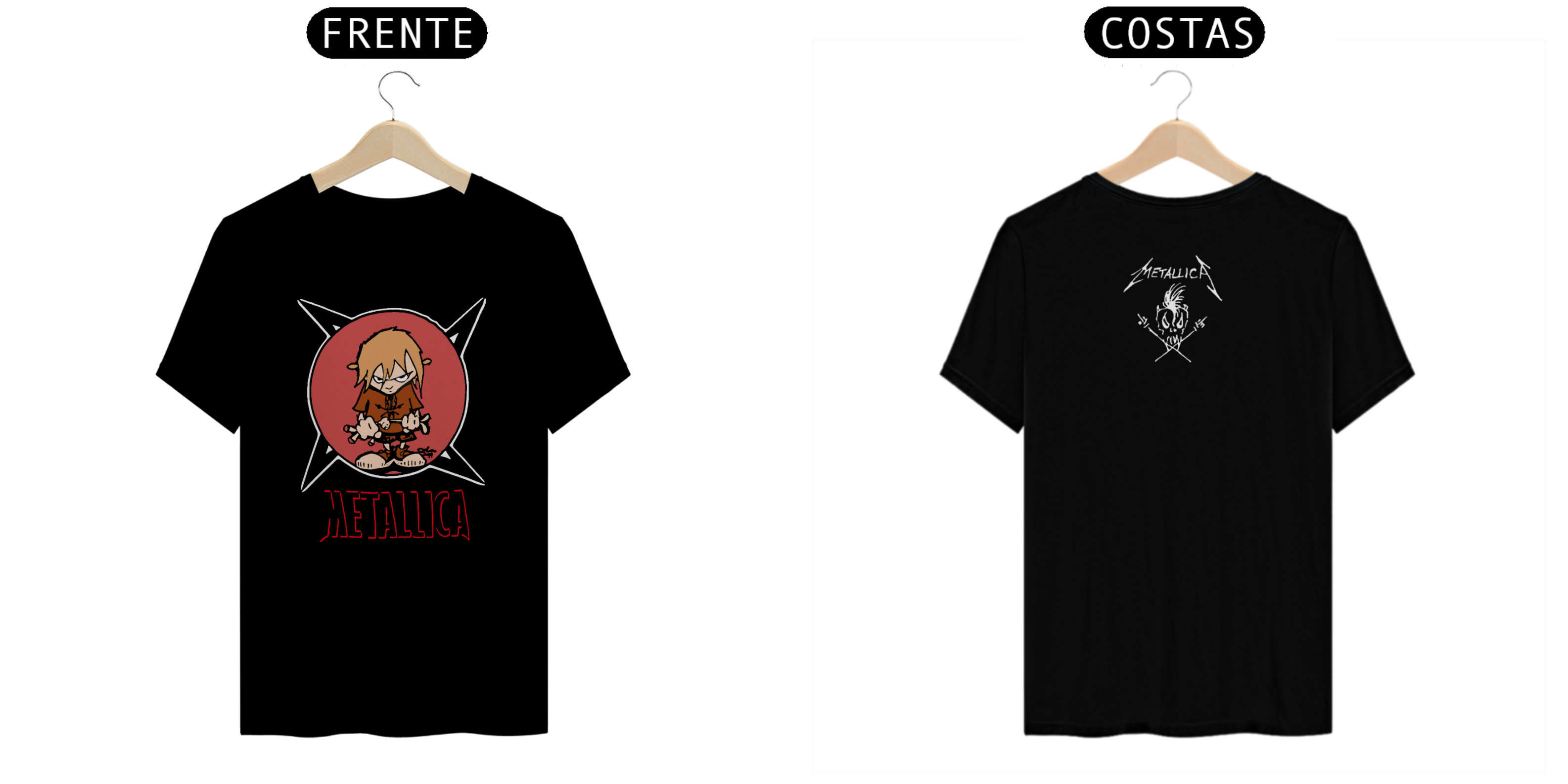 CAMISA: METALLICA