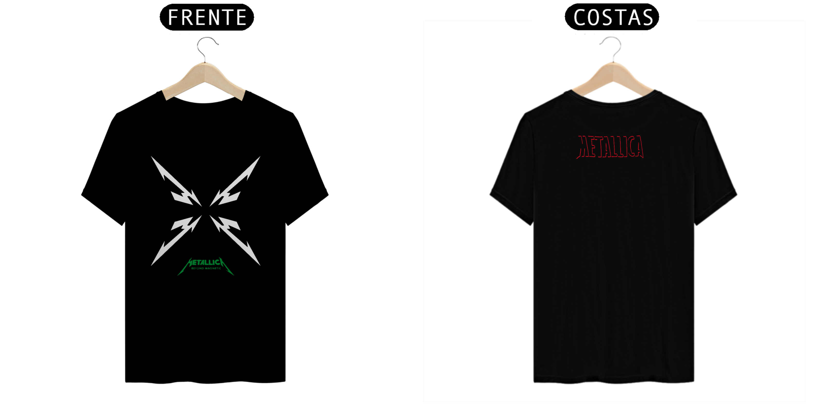 CAMISA: METALLICA