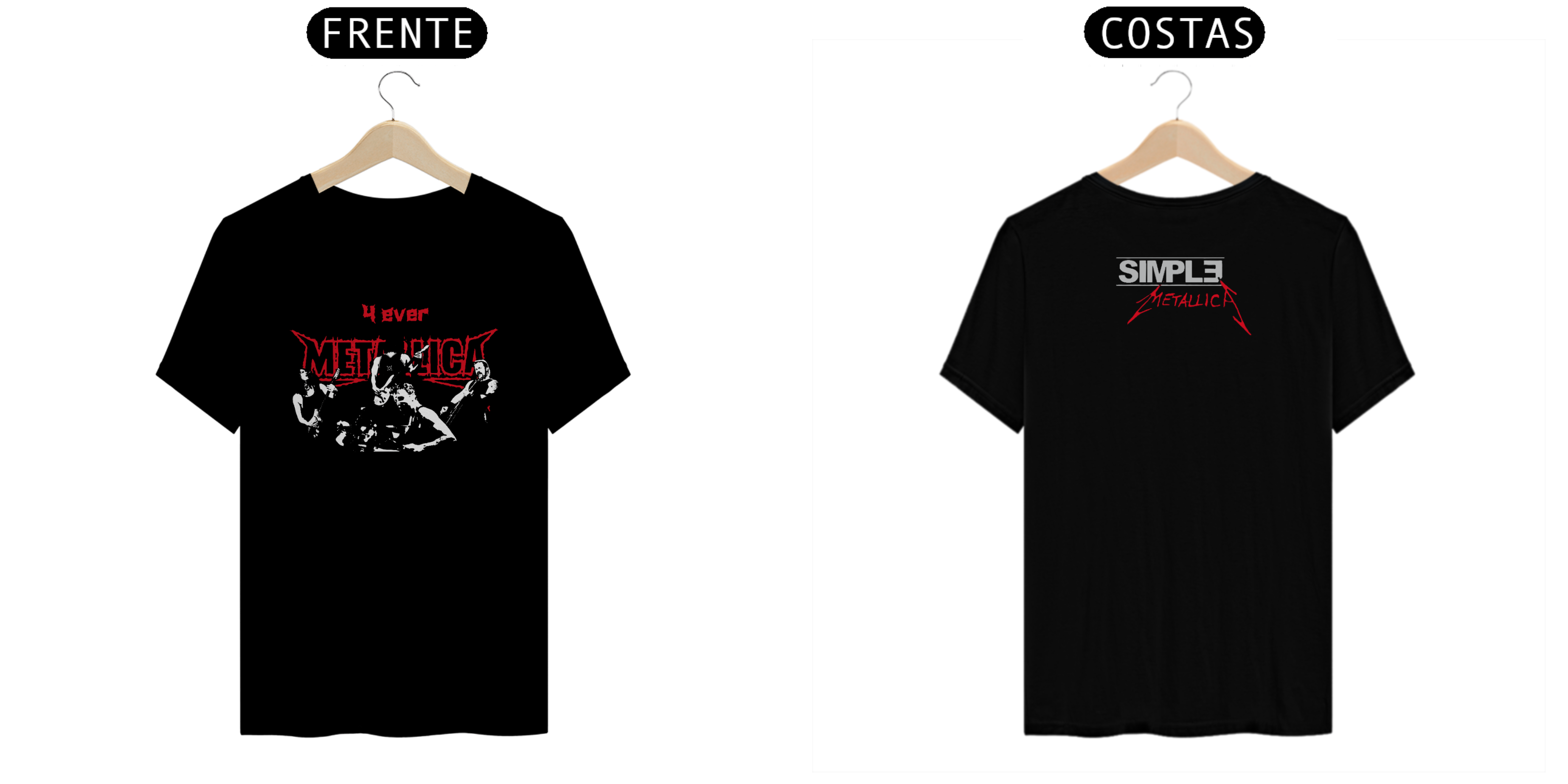CAMISA: METALLICA