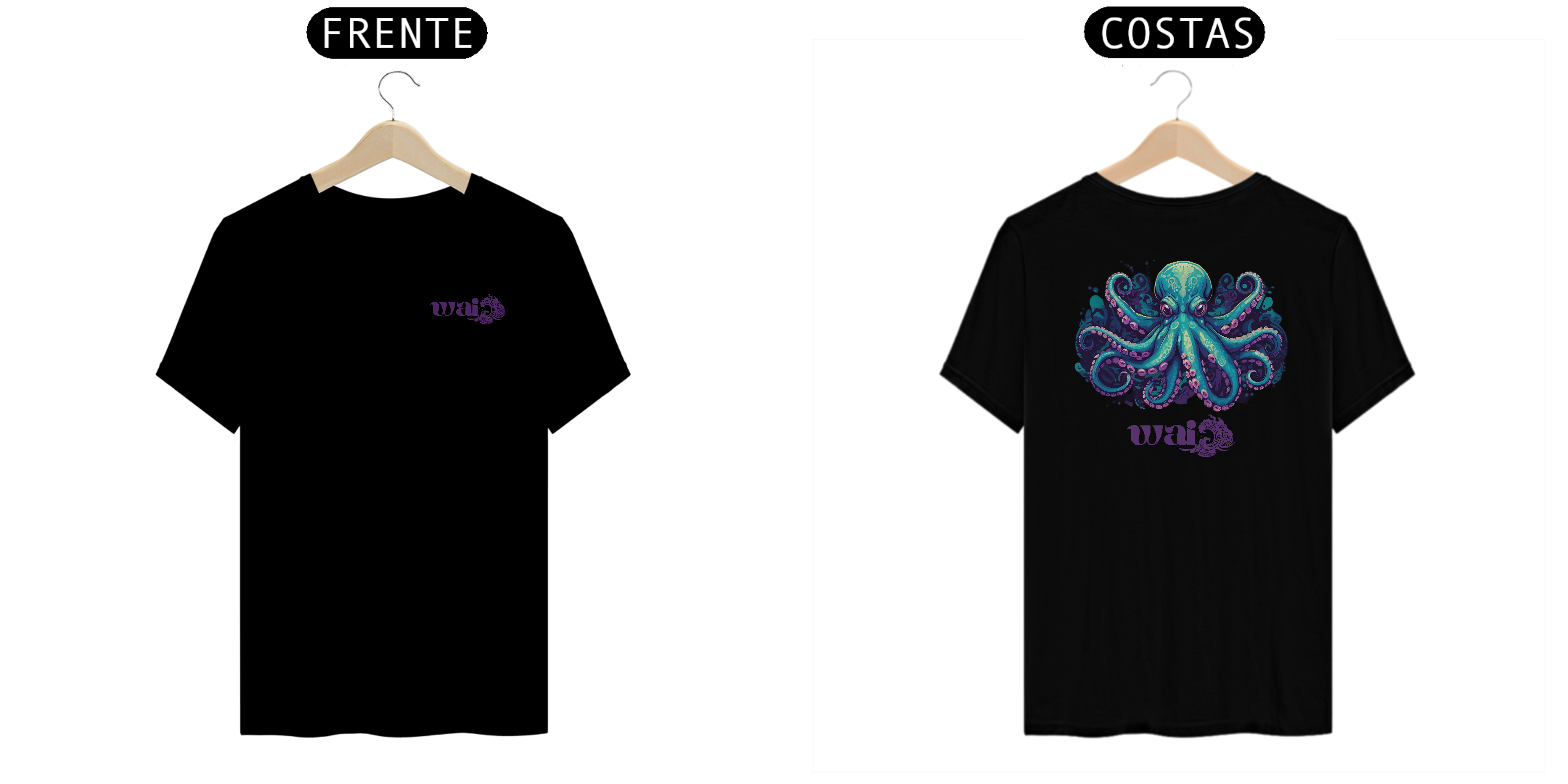 Camiseta Waio - Octopus