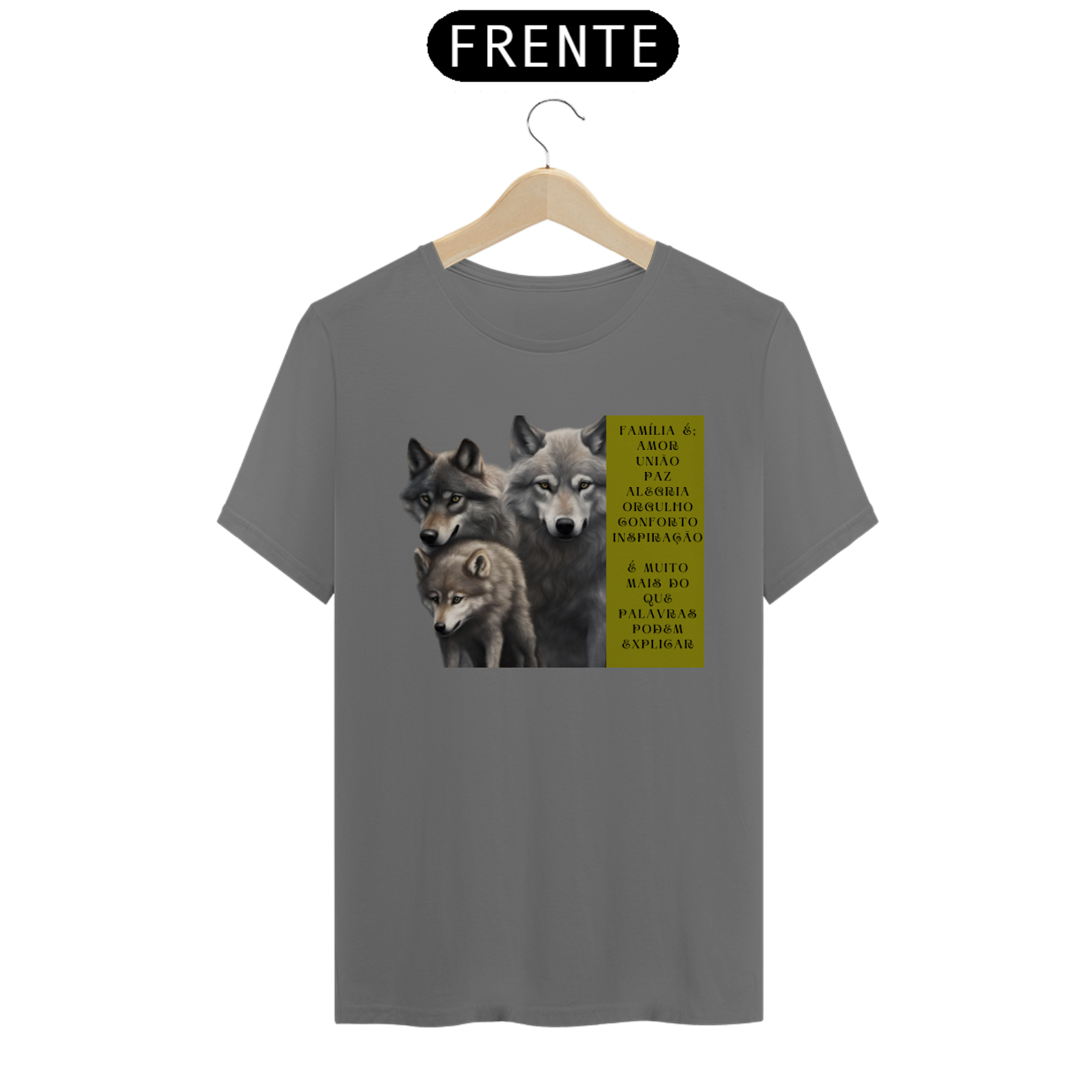 Camiseta T-Shirt Estonada Família