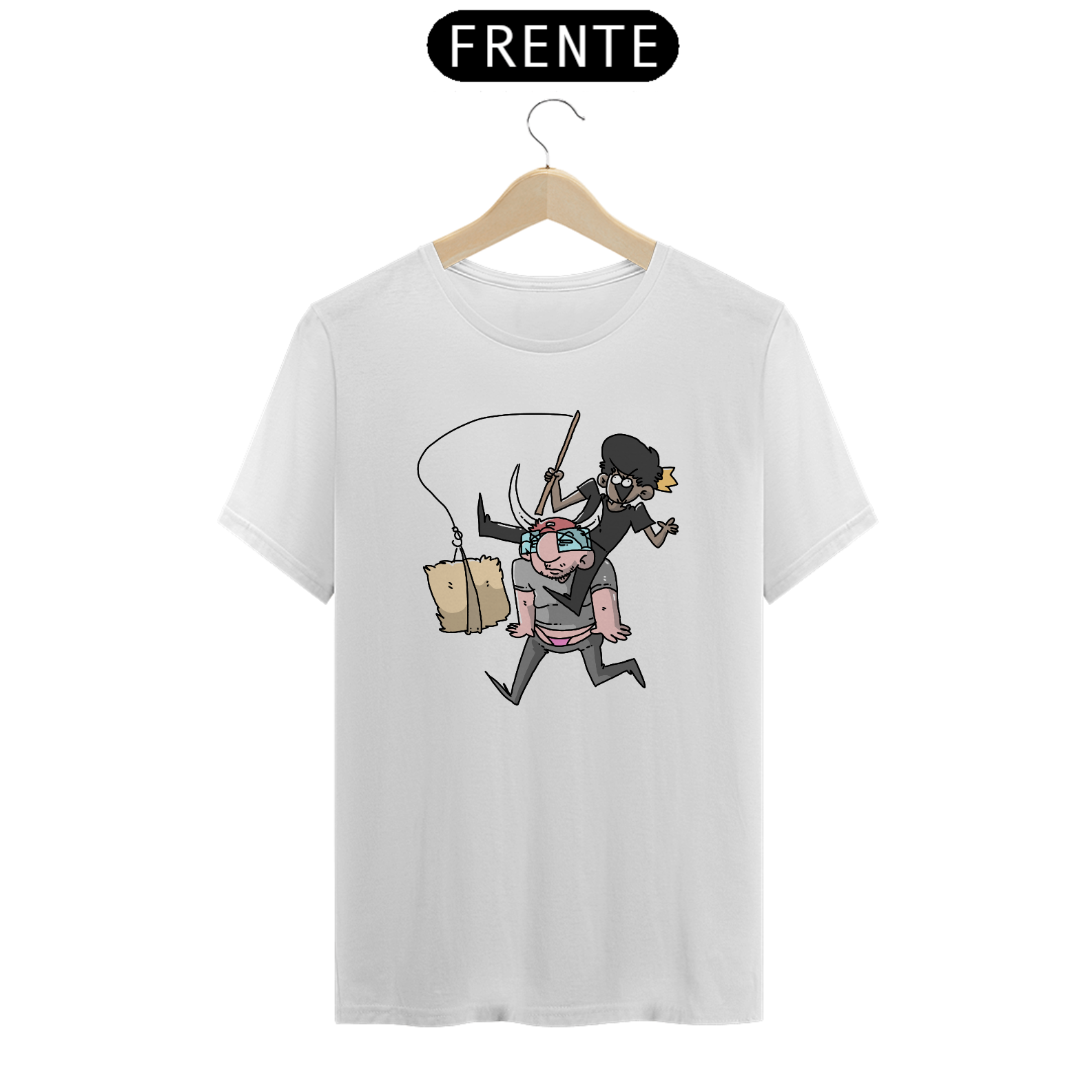 Nome do produto: Camisa unissex - Vai Fabo!