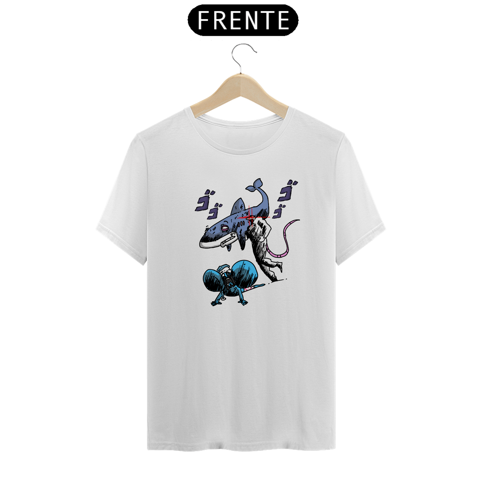 Nome do produto: Camisa Unissex - O cassaco Fabo - versão 2